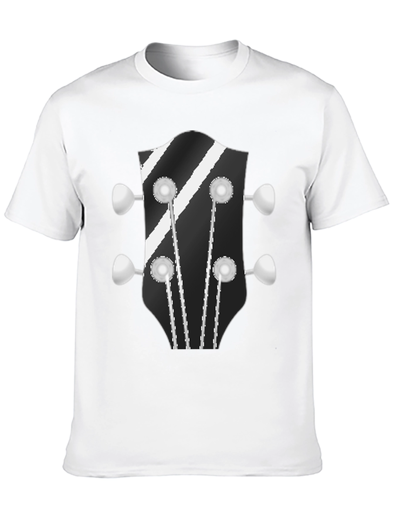 Guitar Headstock Graphic T-Shirt