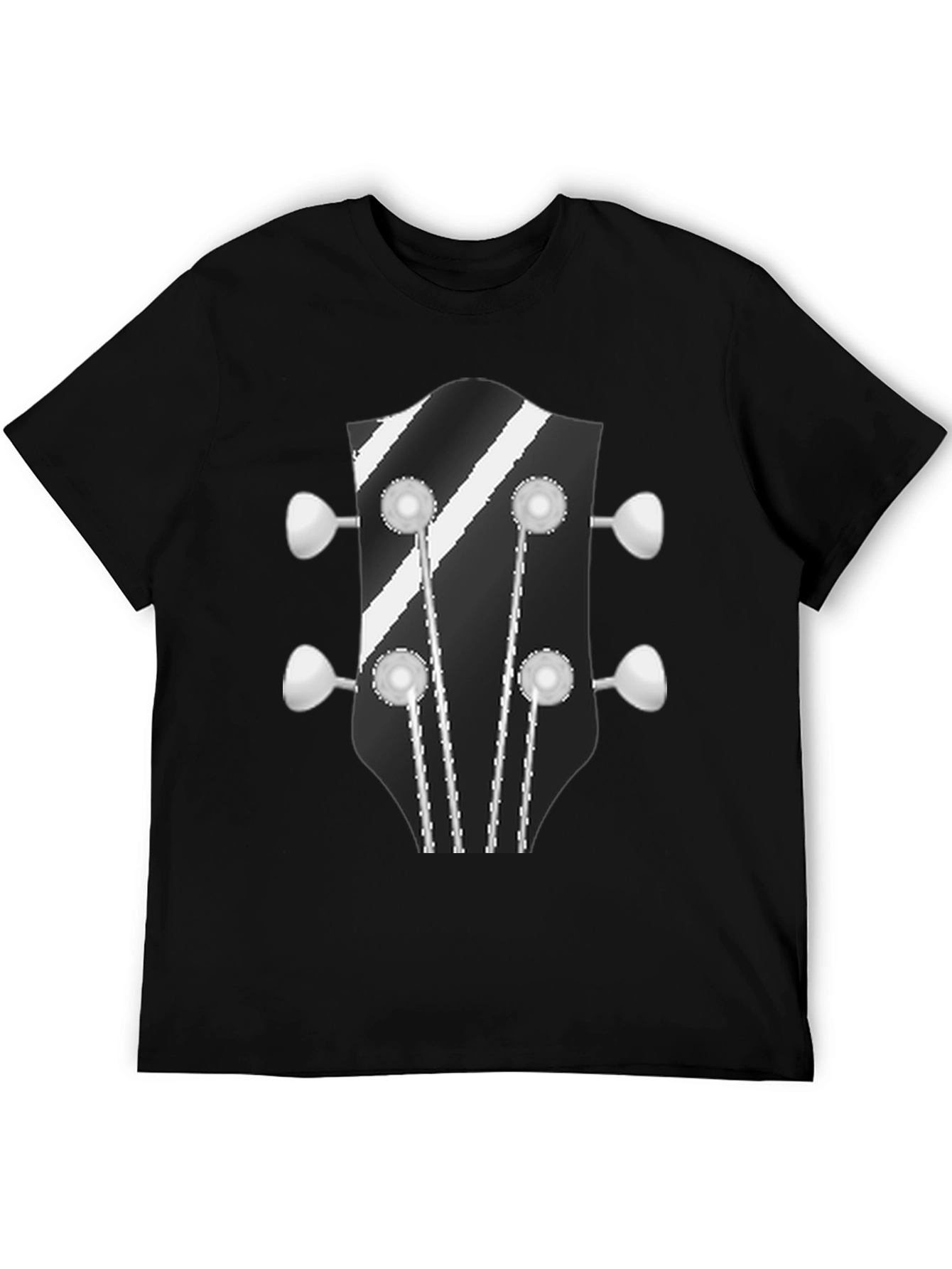 Guitar Headstock Graphic T-Shirt