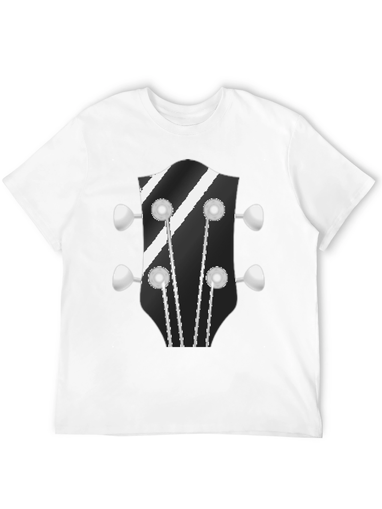 Guitar Headstock Graphic T-Shirt