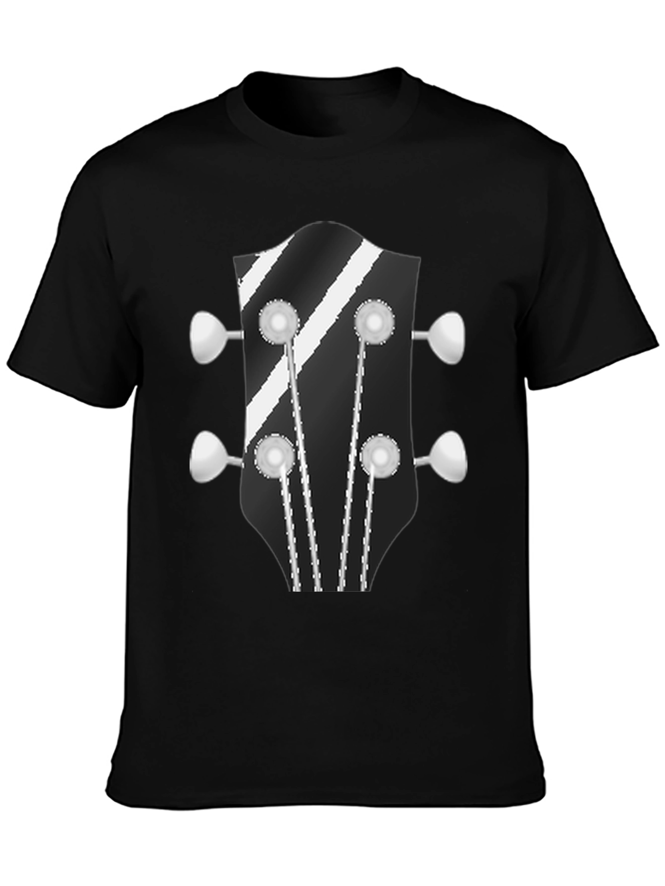 Guitar Headstock Graphic T-Shirt
