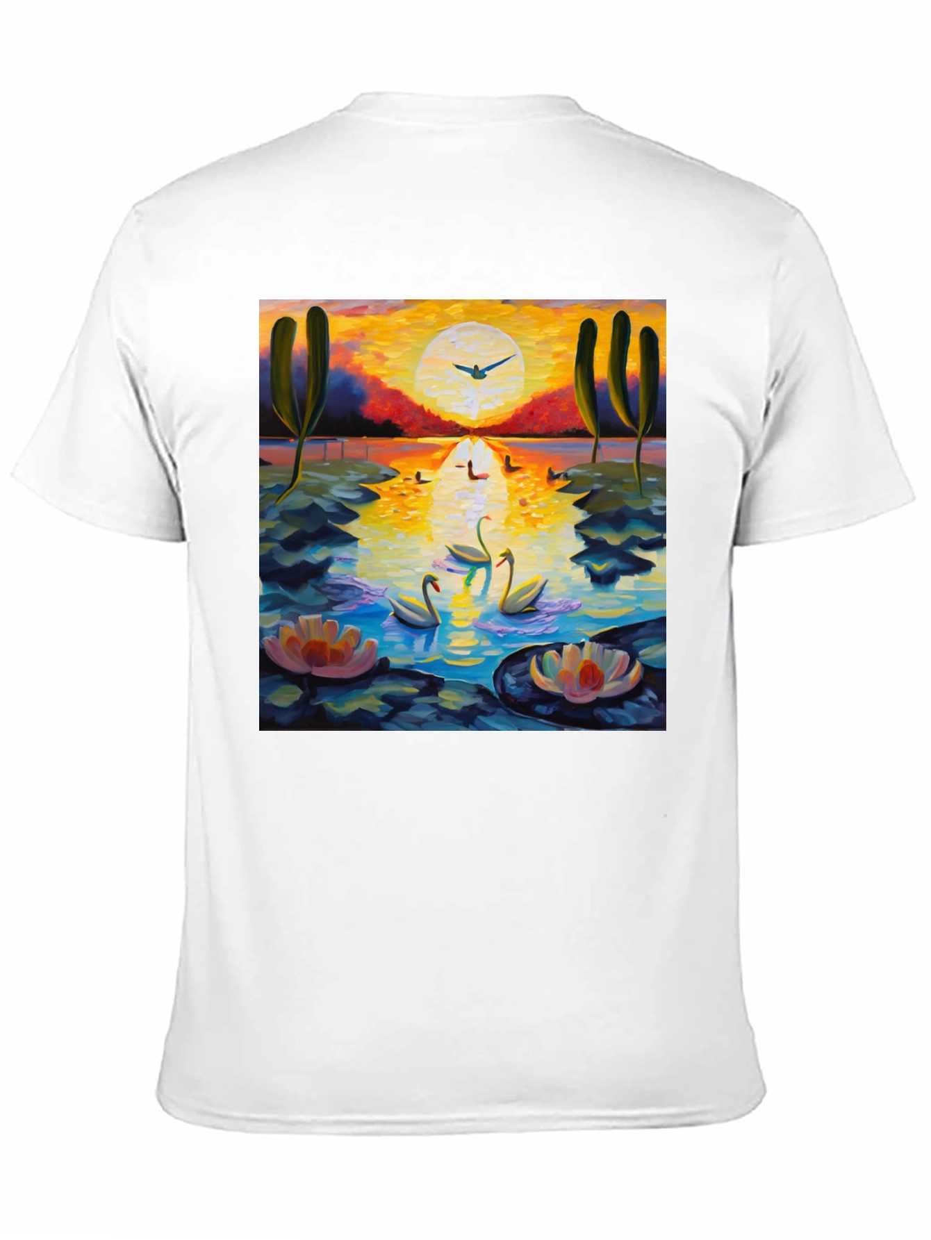Swan Lake Impression T-Shirt