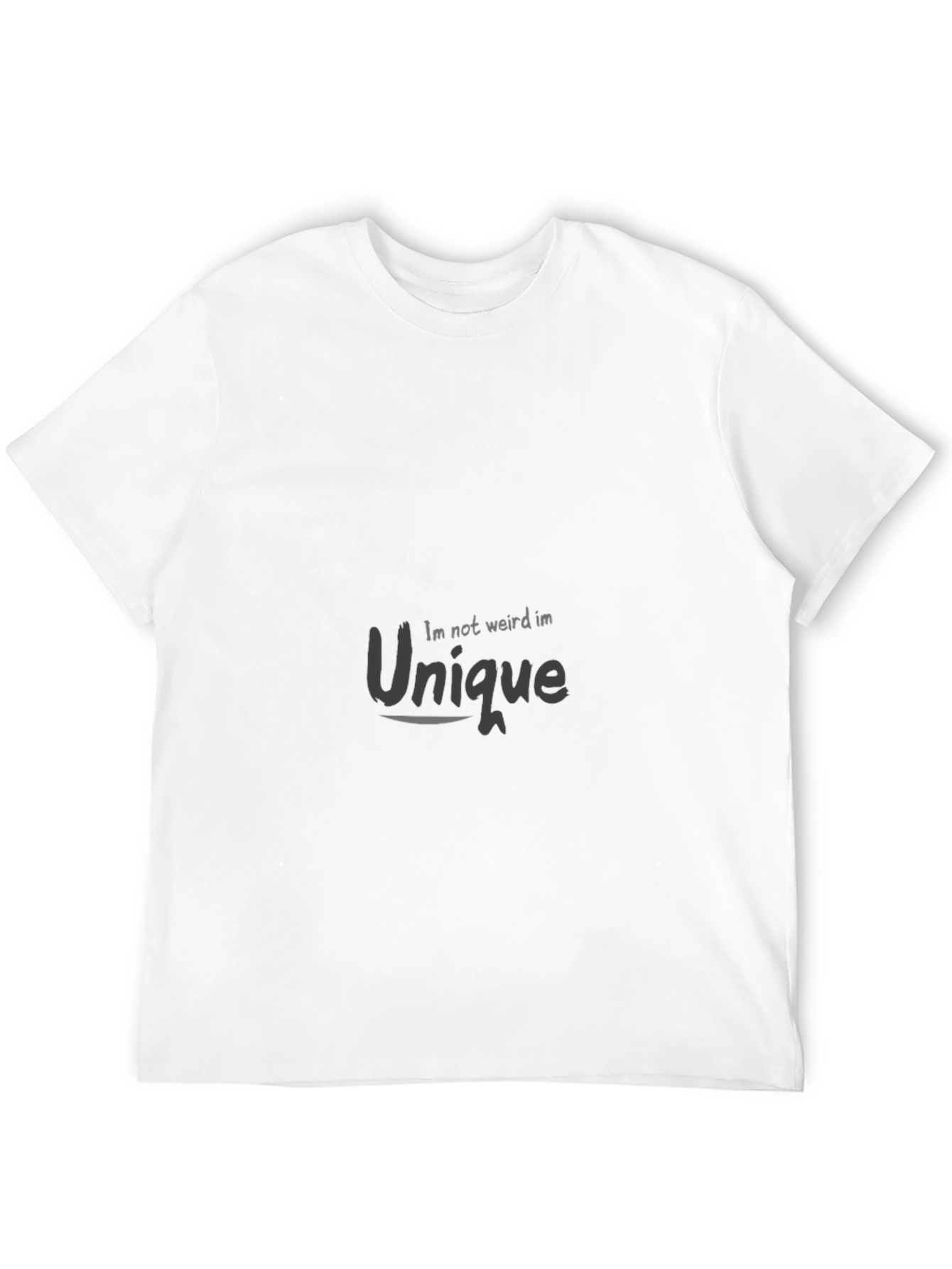 Unique Statement Black T-Shirt