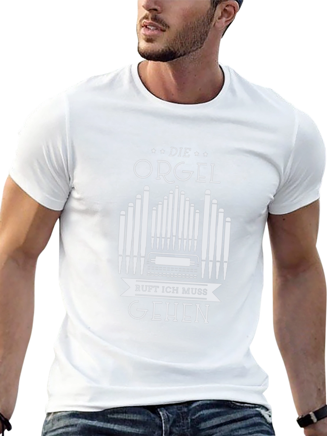 Die Orgel Ruft Ich Muss Gehen Black T-Shirt
