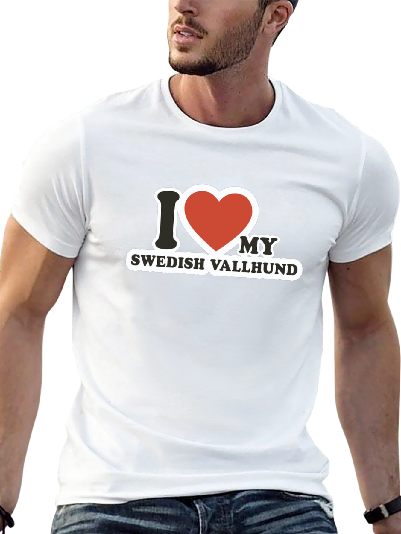I Love My Swedish Vallhund T-Shirt