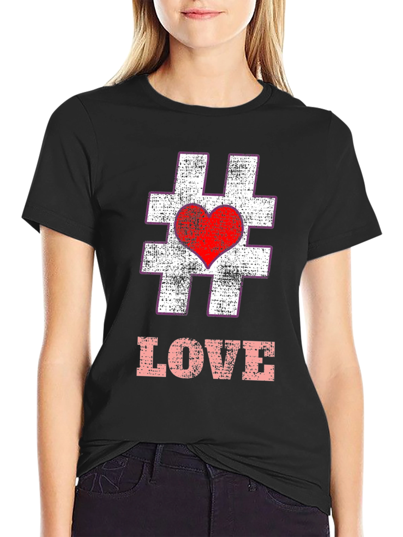 Hashtag Love T-Shirt