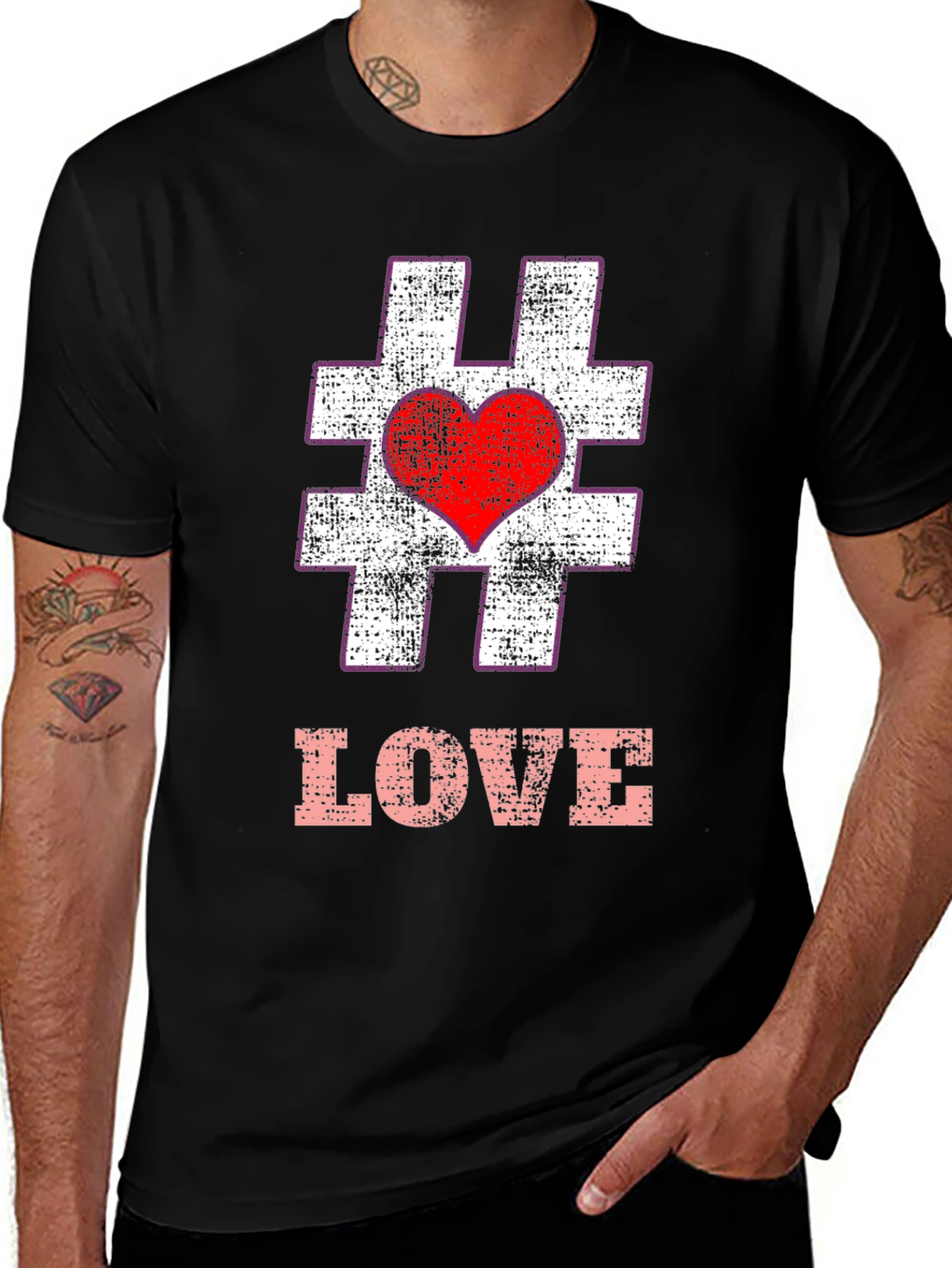 Hashtag Love T-Shirt