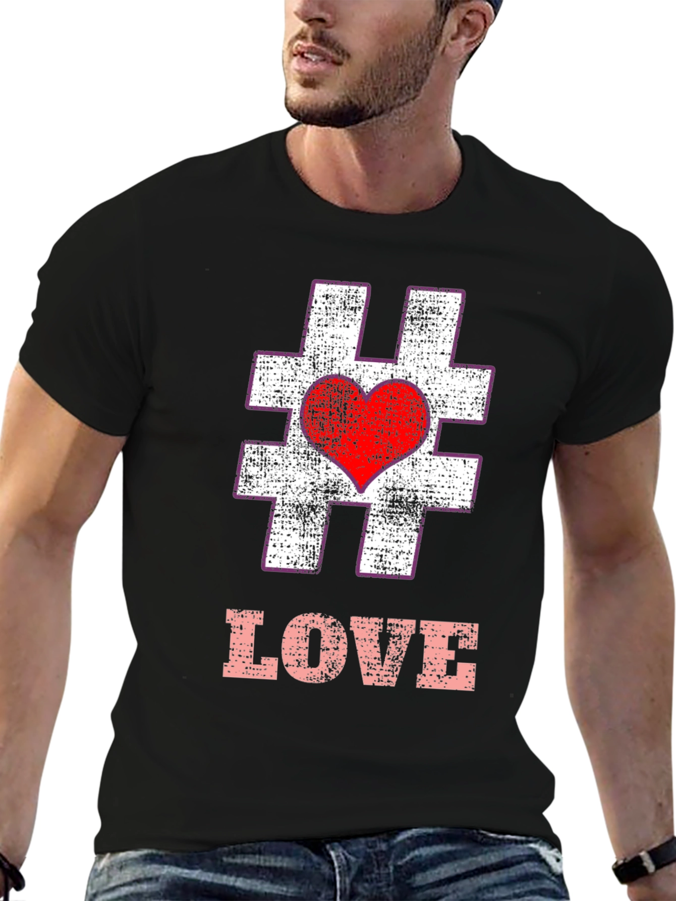Hashtag Love T-Shirt