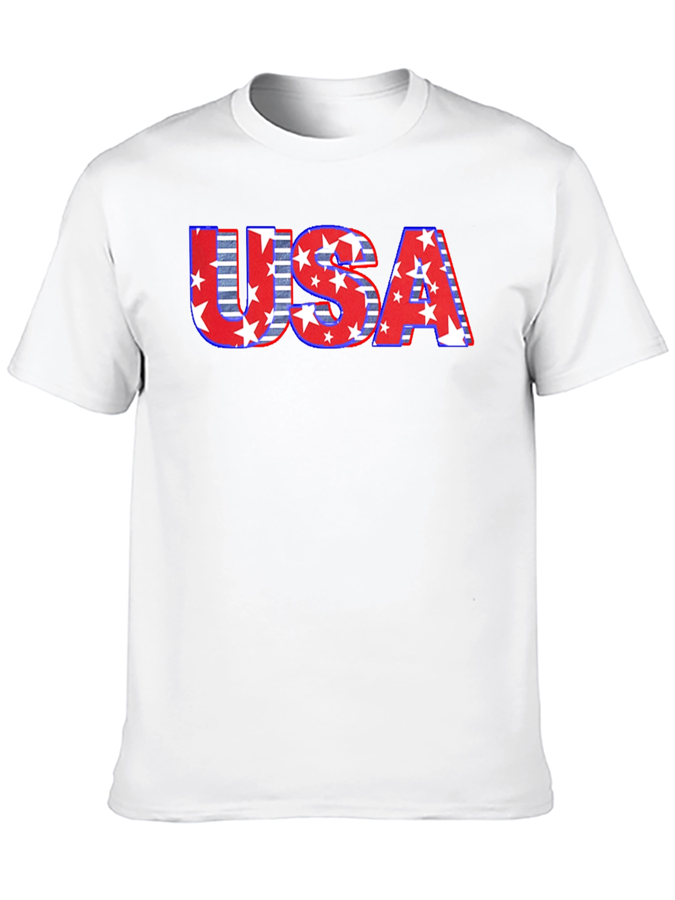 USA Flag Stars & Stripes Graphic T-Shirt