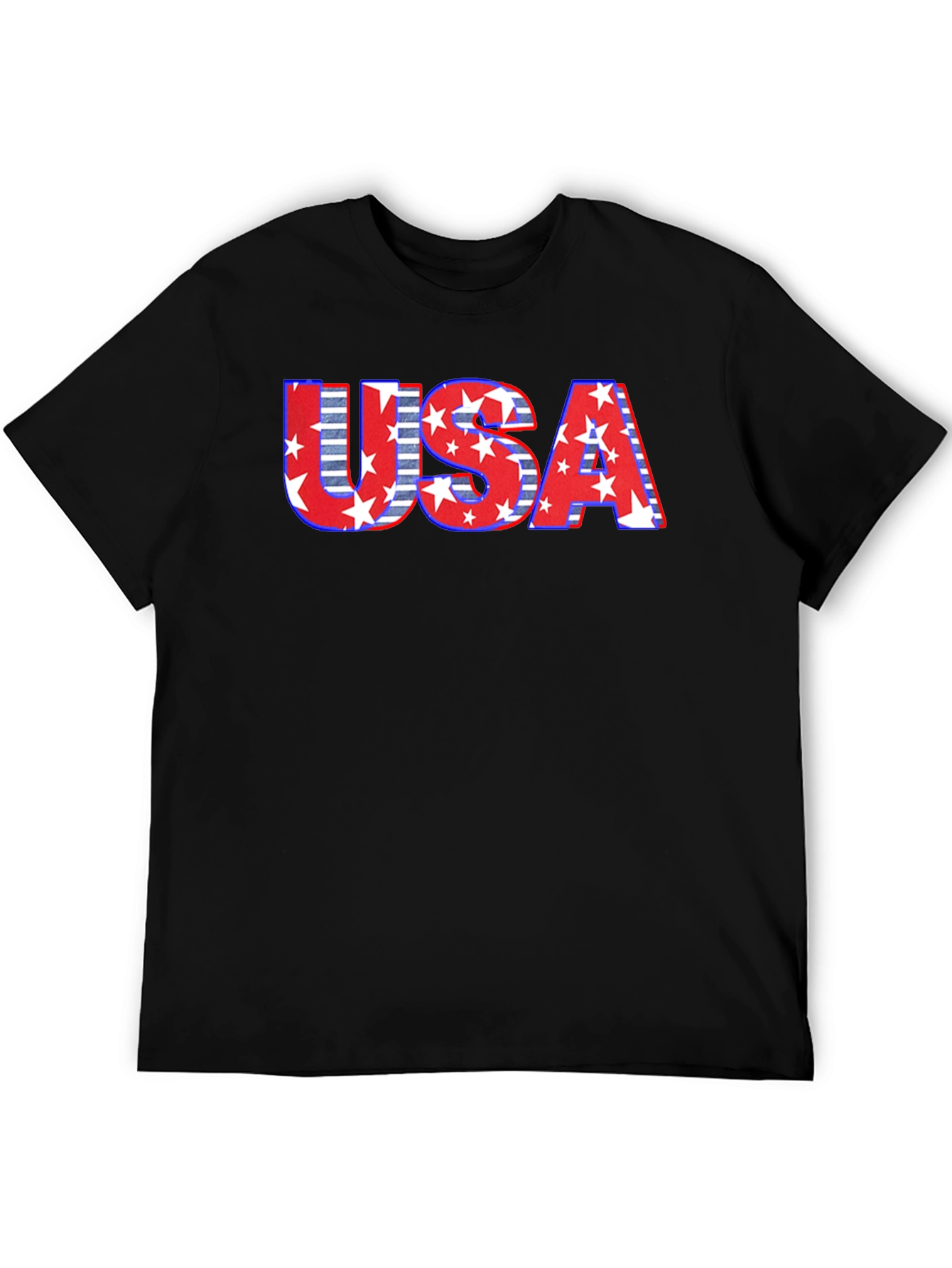 USA Flag Stars & Stripes Graphic T-Shirt