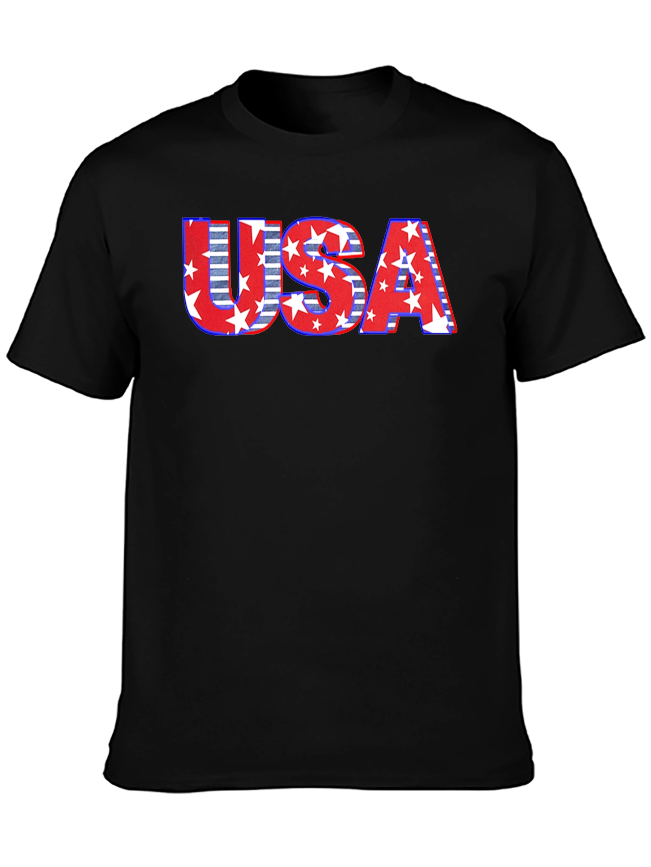 USA Flag Stars & Stripes Graphic T-Shirt