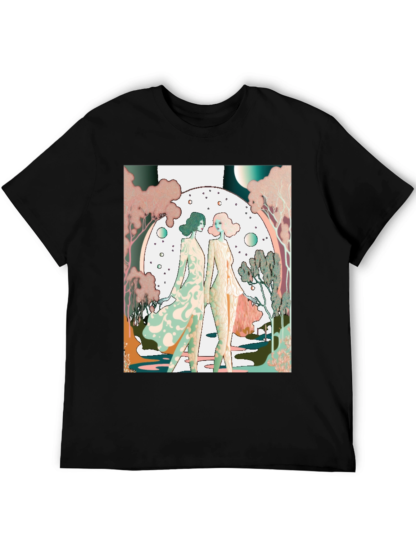 Art Nouveau Womens T-Shirt