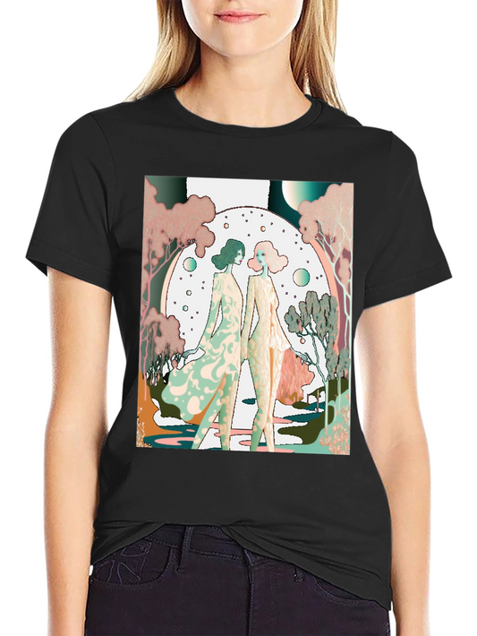 Art Nouveau Womens T-Shirt