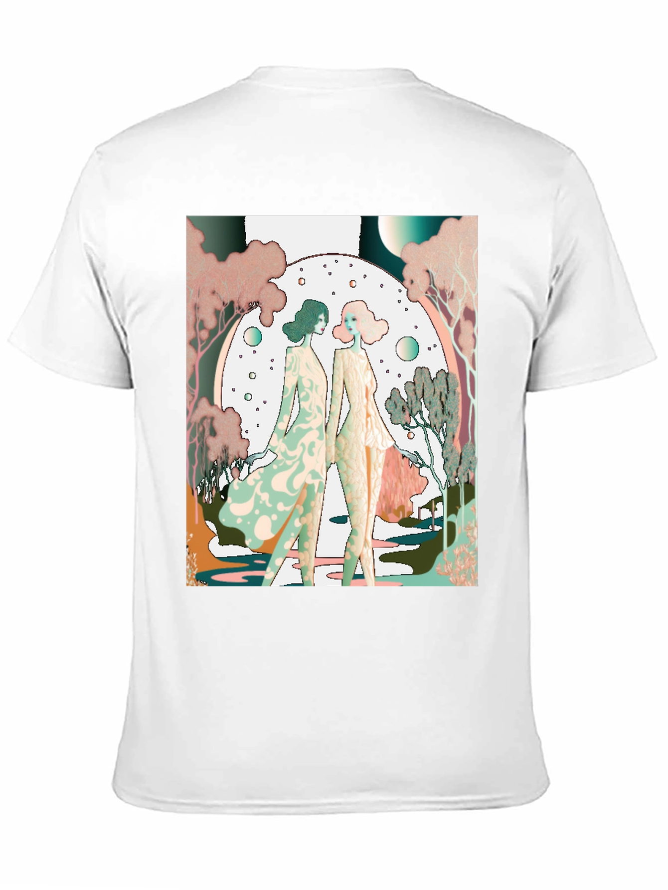 Art Nouveau Womens T-Shirt