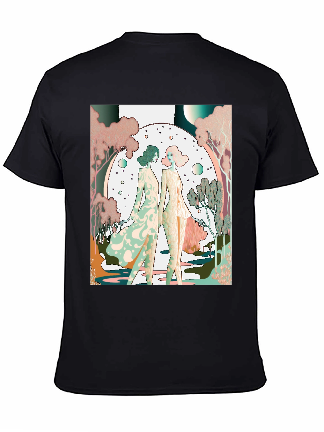 Art Nouveau Womens T-Shirt