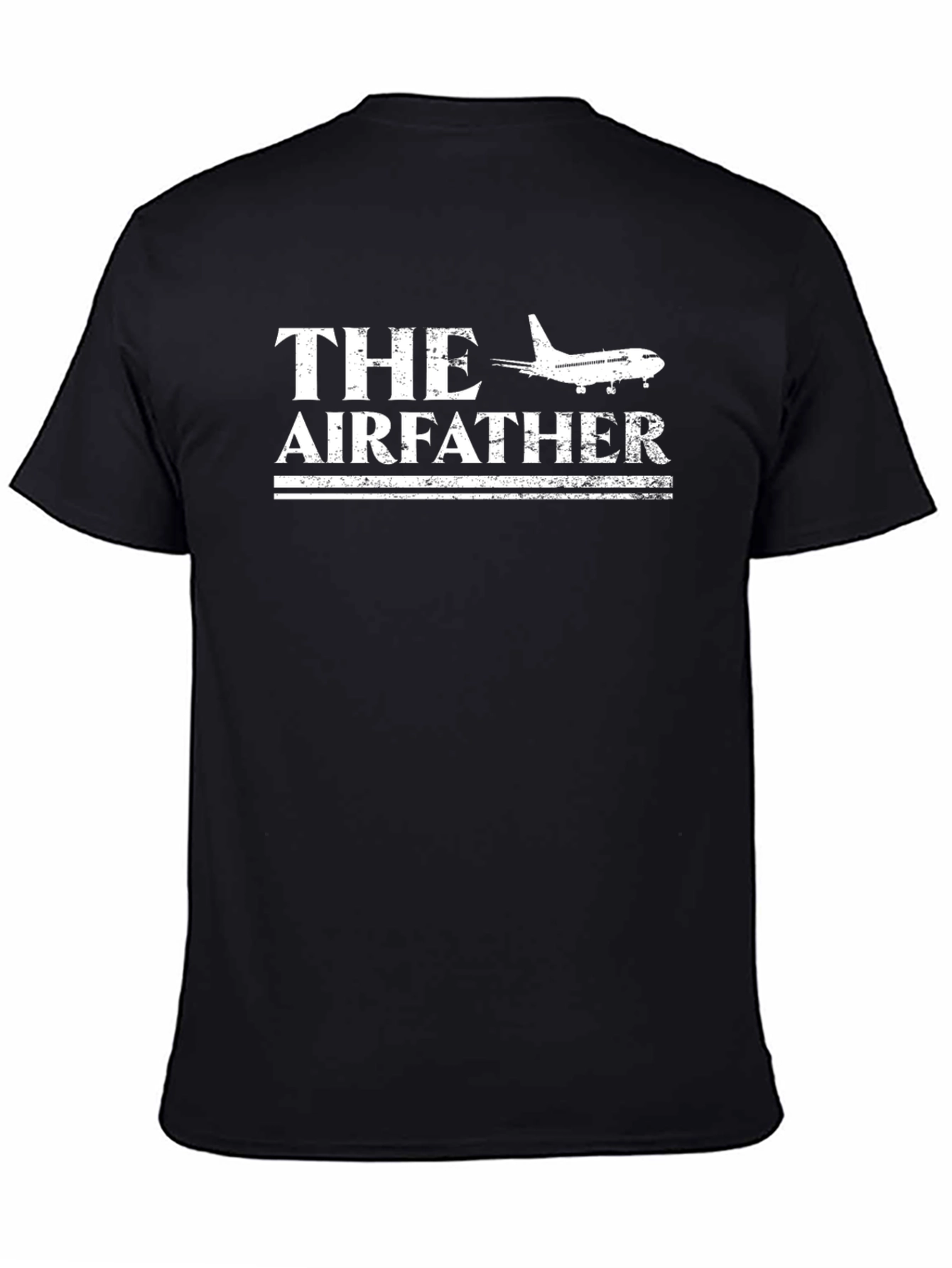 The Airfather Funny Airplane Pilot T-Shirt
