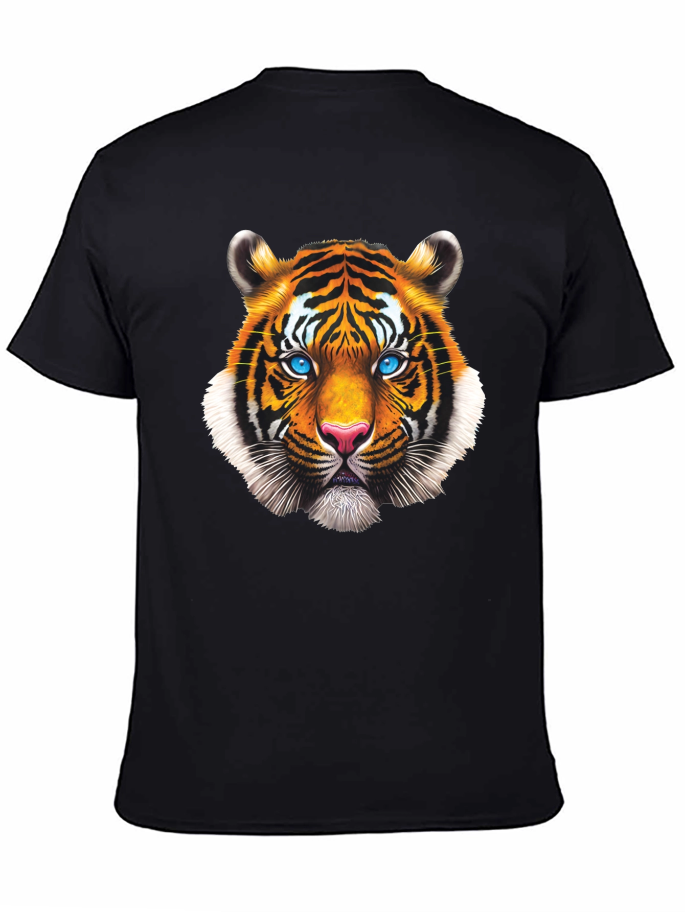 Bold Tiger Graphic Tee - Striking Animal Print