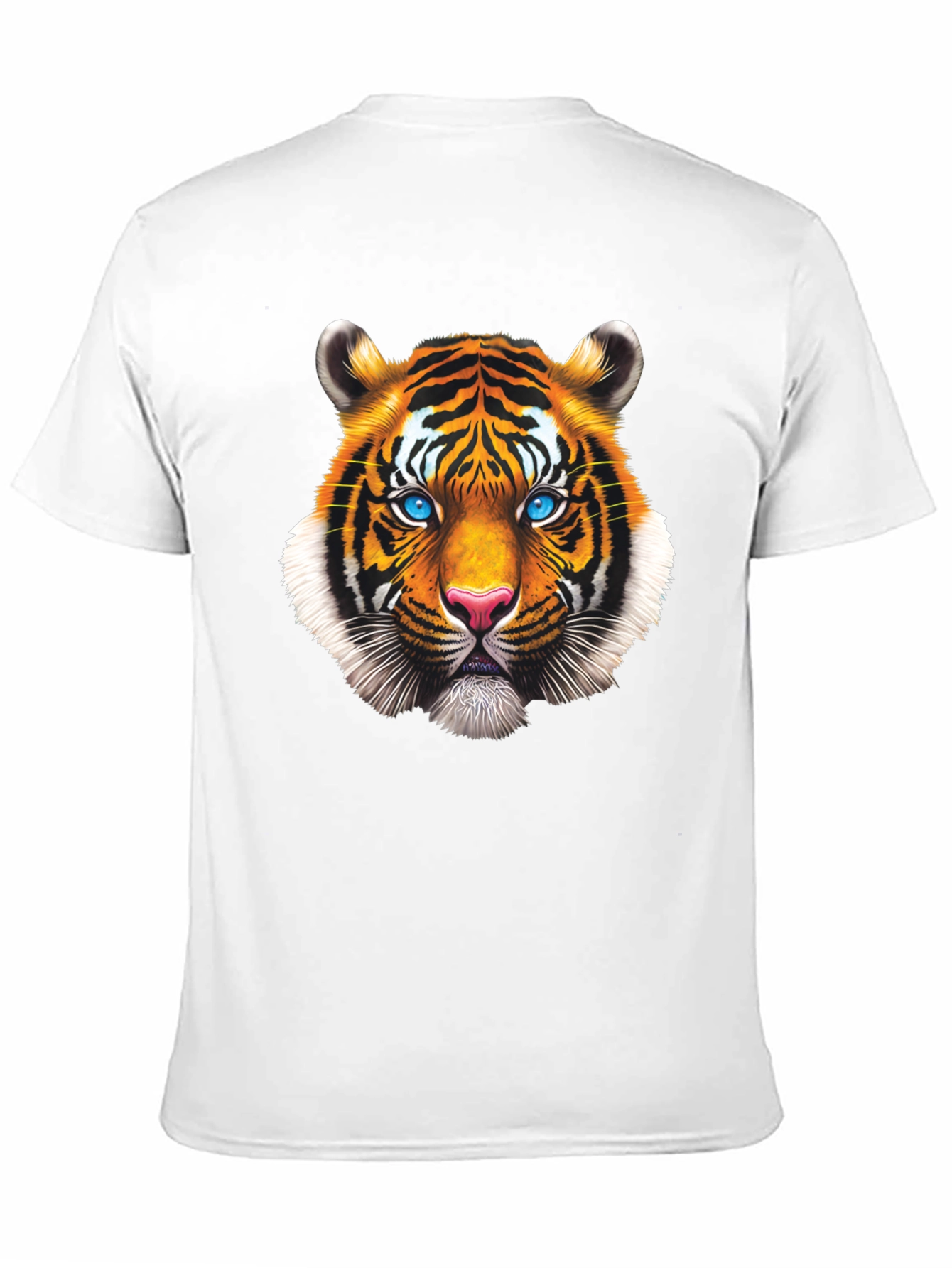 Bold Tiger Graphic Tee - Striking Animal Print