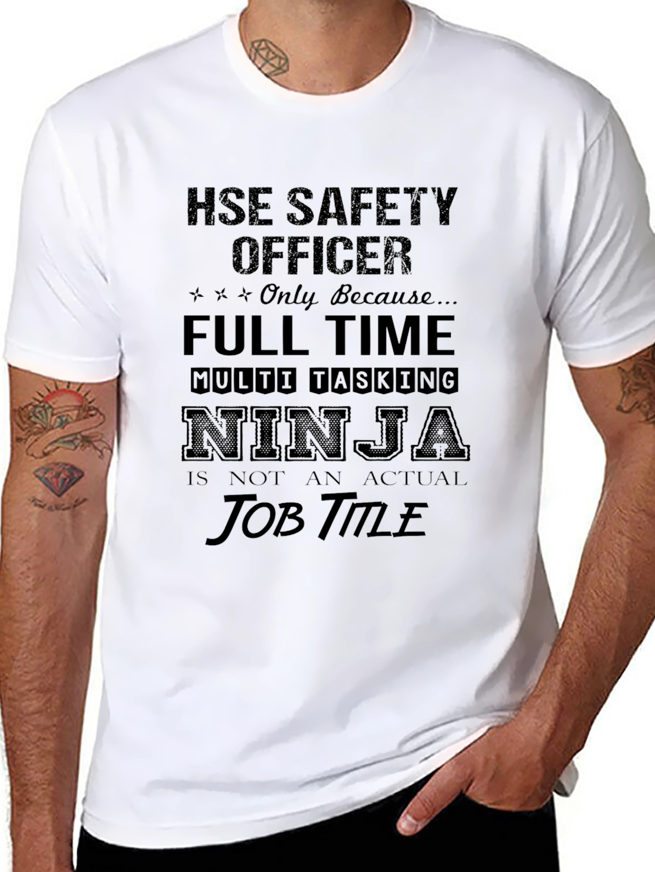 HSE Safety Officer T-Shirt - Multi-Tasking Ninja