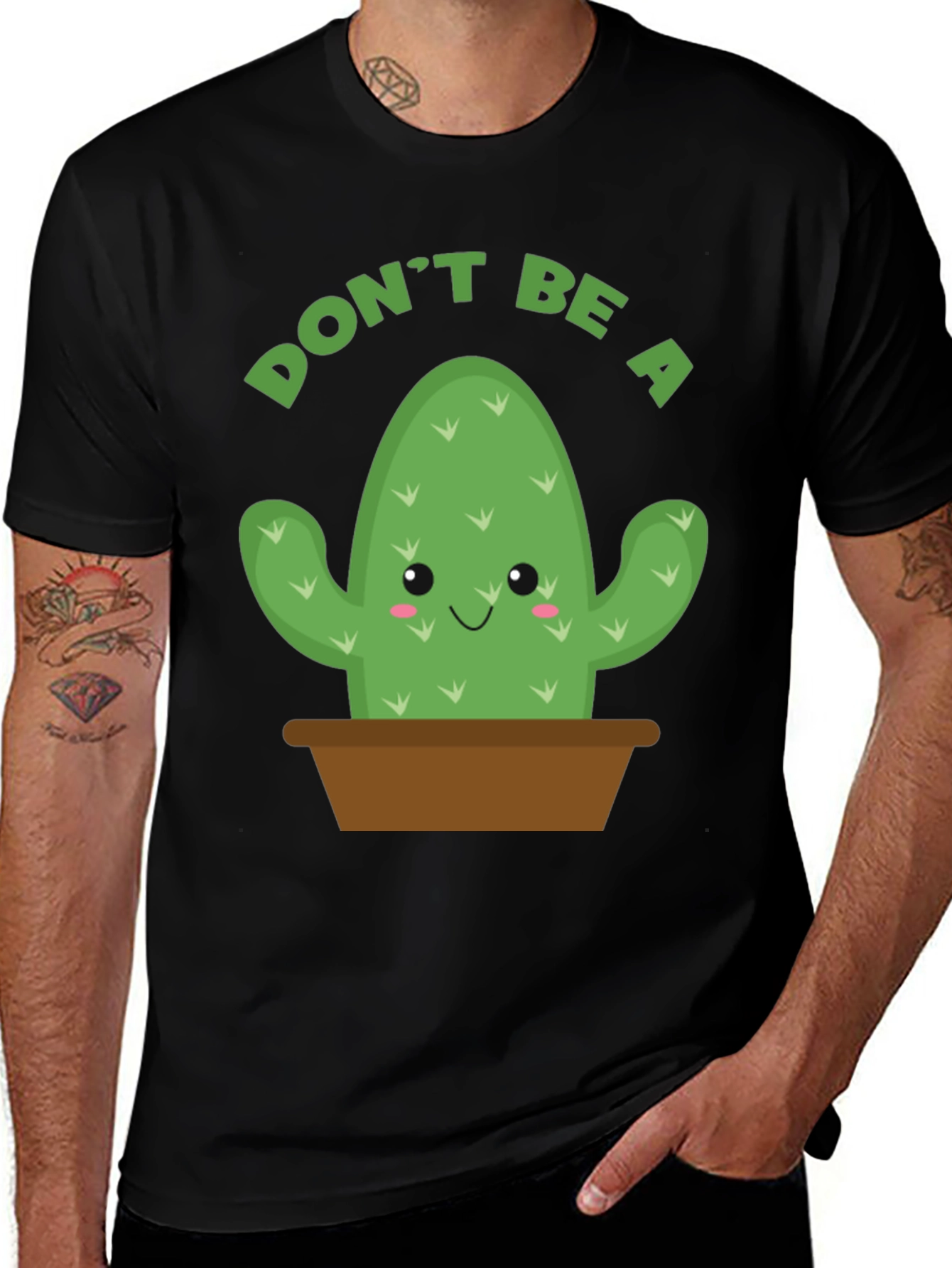 Dont Be A Prick T-Shirt - Cactus Graphic Tee