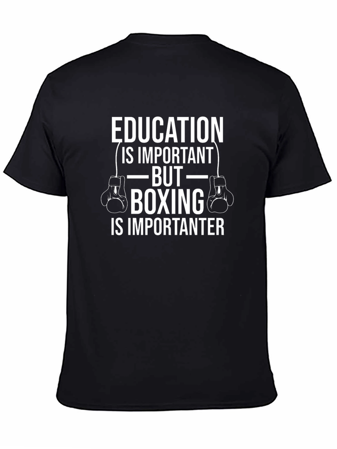 Boxing is Importanter T-Shirt Funny Boxer Tee