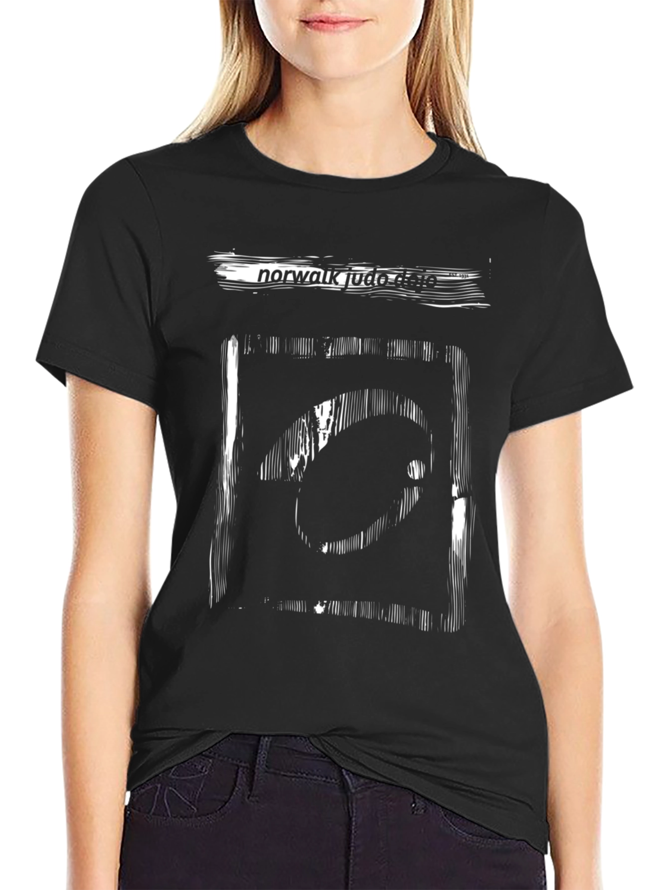Norwalk Judo Club Black Graphic T-Shirt