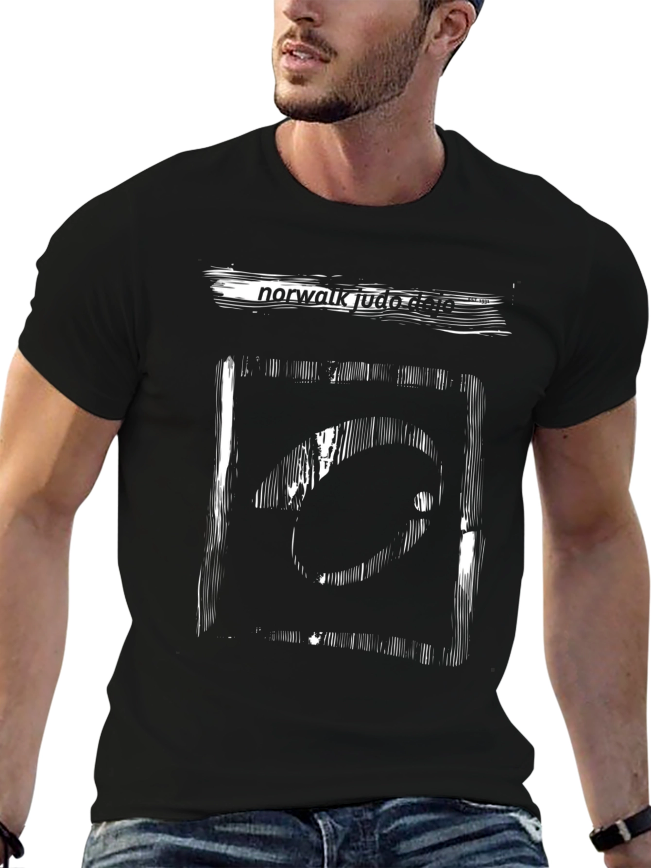 Norwalk Judo Club Black Graphic T-Shirt