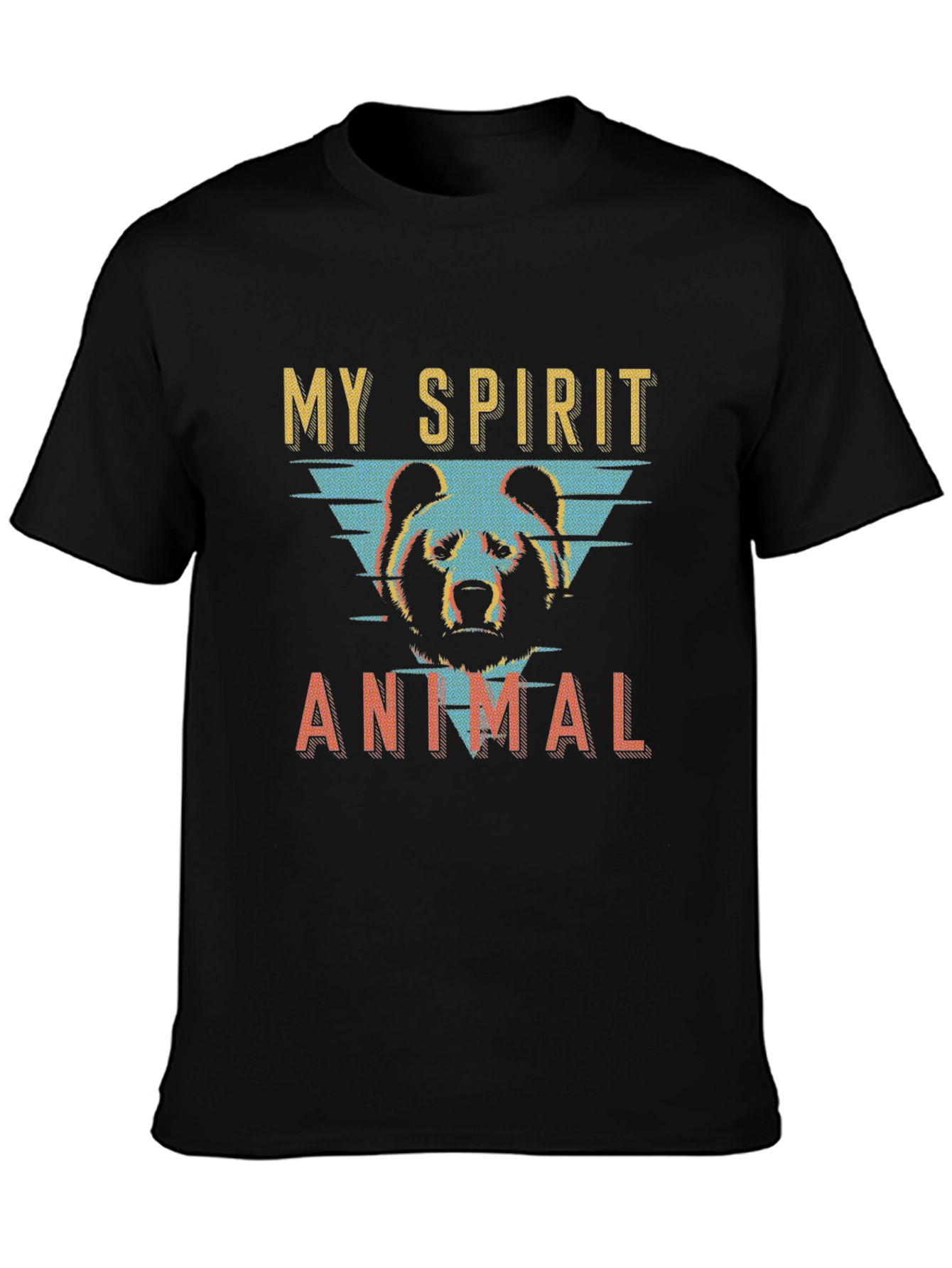 My Spirit Animal Bear Graphic Tee