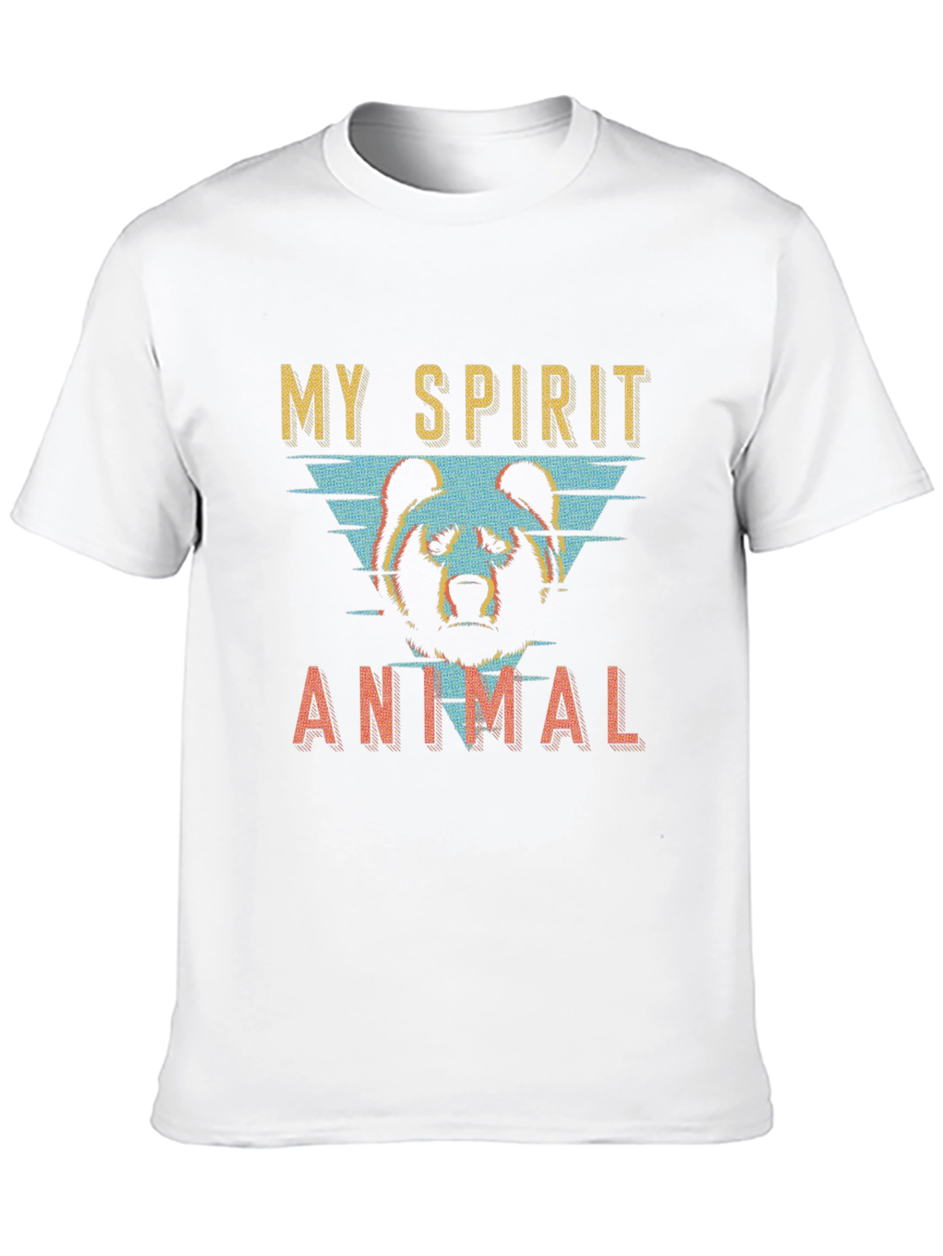 My Spirit Animal Bear Graphic Tee