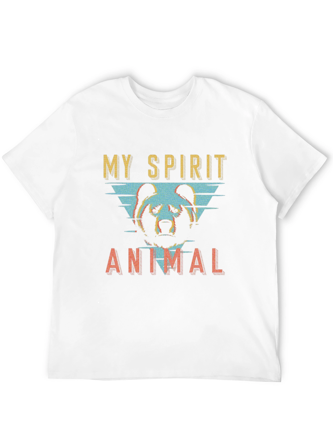 My Spirit Animal Bear Graphic Tee