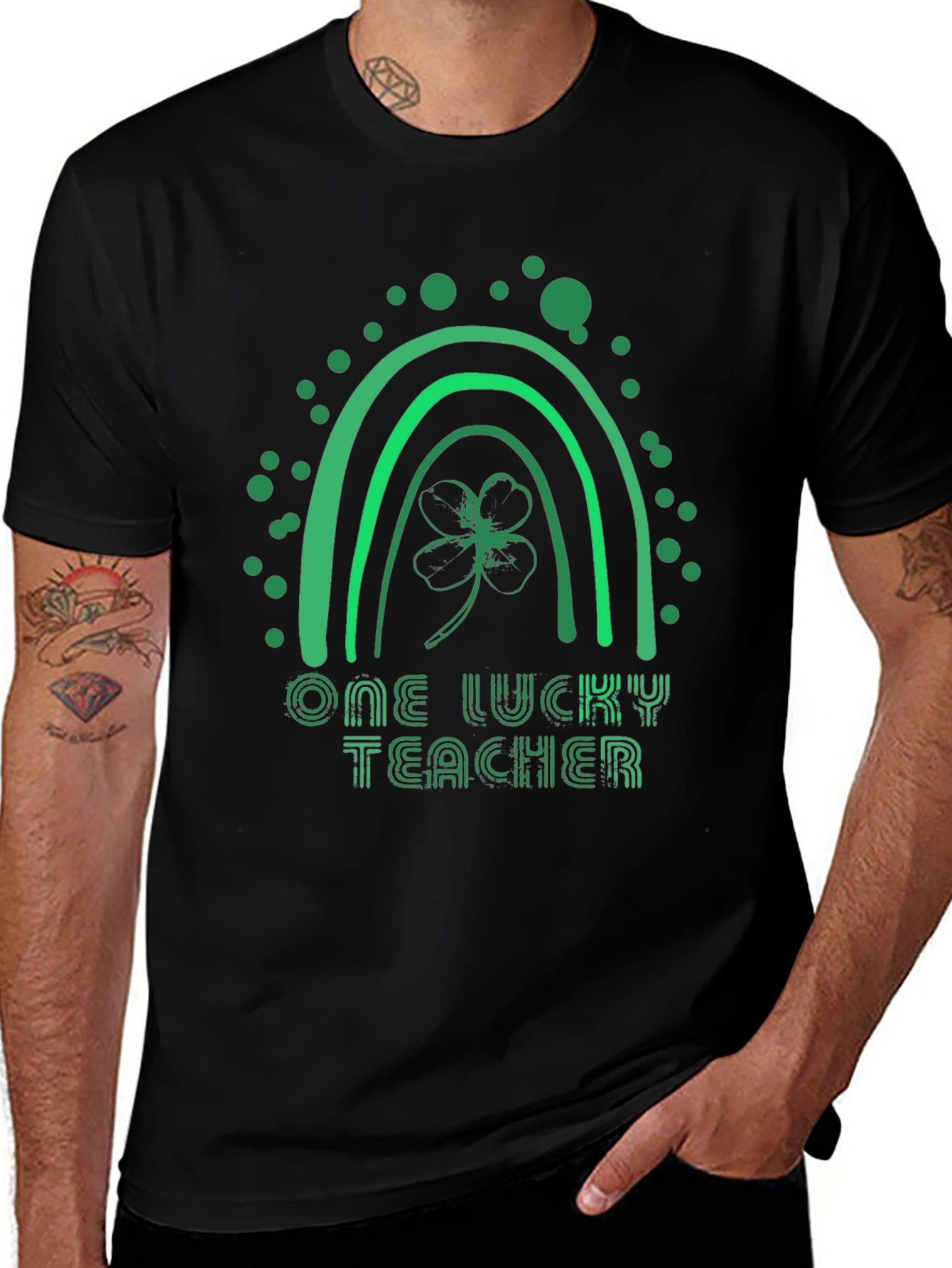 One Lucky Teacher St. Patricks Day T-Shirt