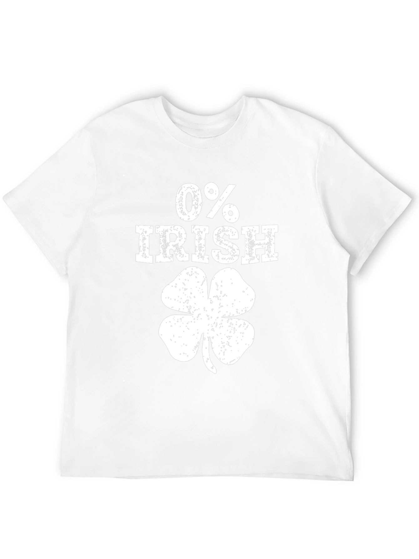 Funny 0% Irish St. Patricks Day T-Shirt