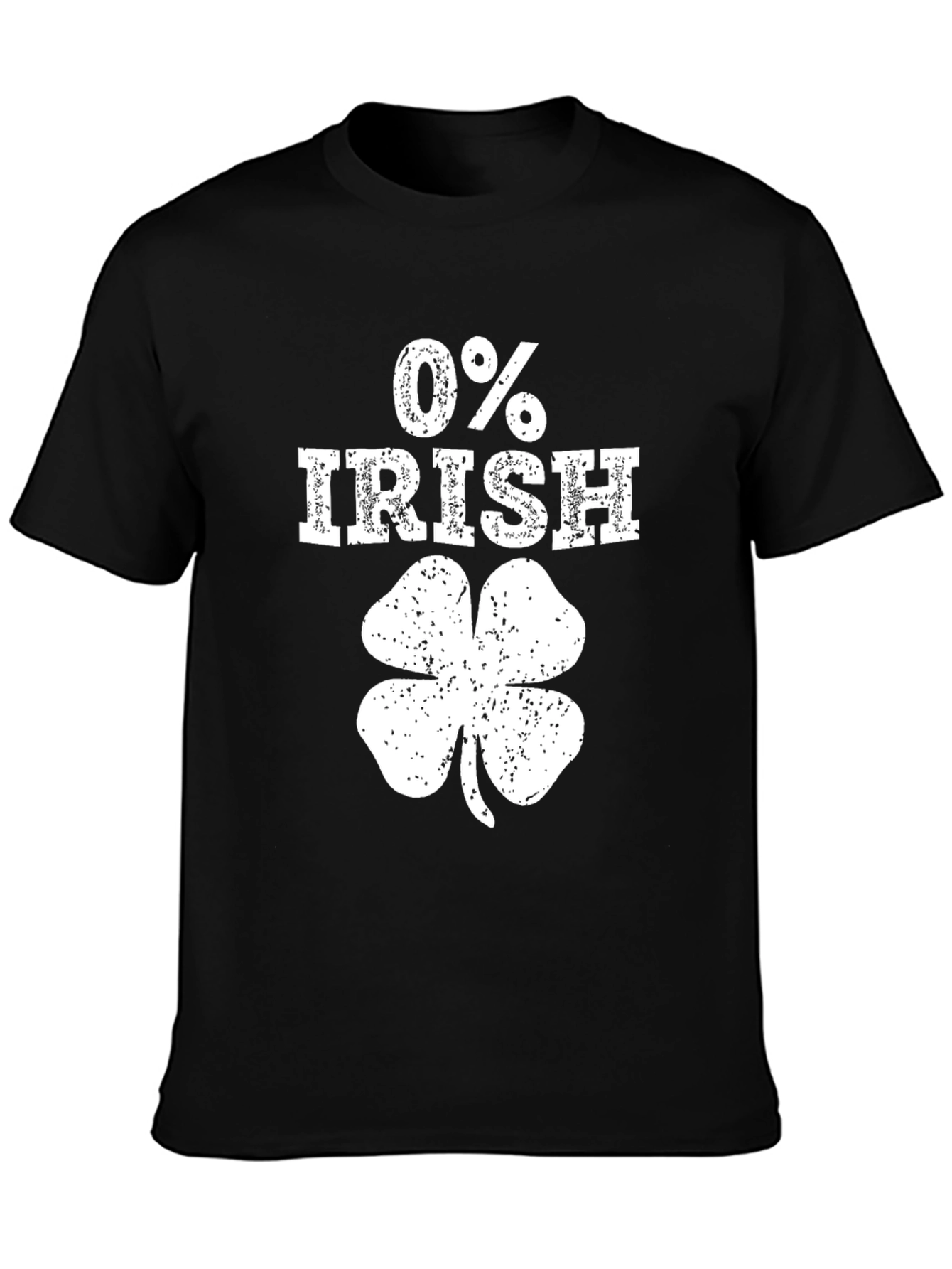 Funny 0% Irish St. Patricks Day T-Shirt