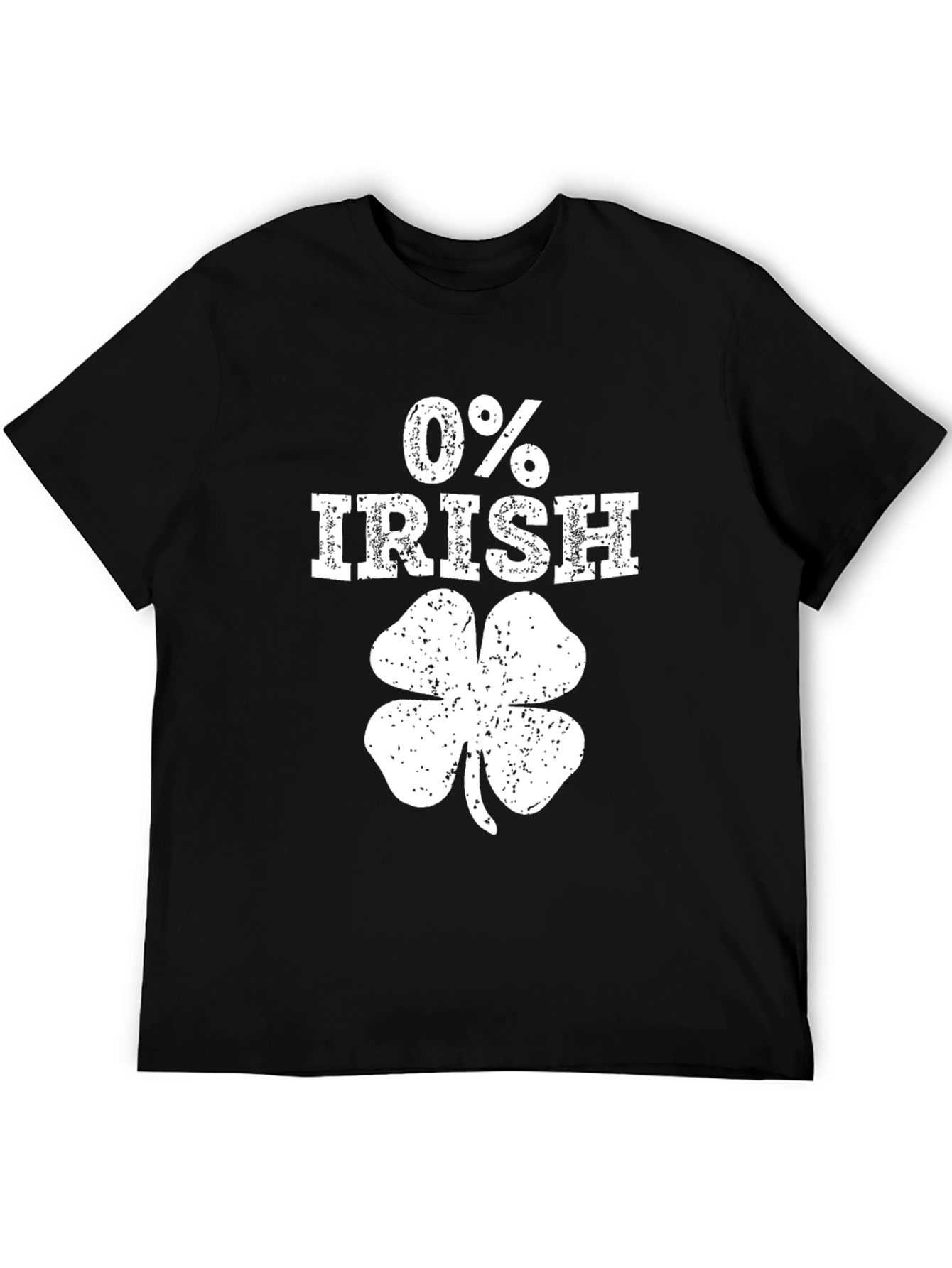 Funny 0% Irish St. Patricks Day T-Shirt