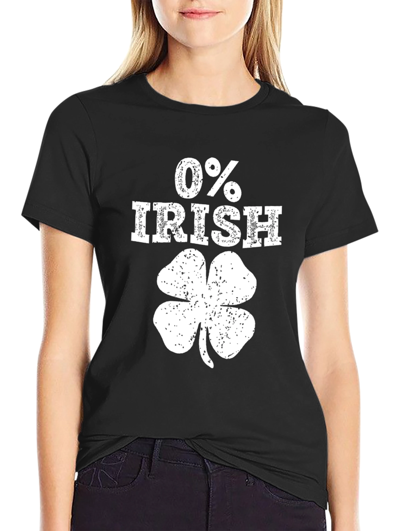 Funny 0% Irish St. Patricks Day T-Shirt
