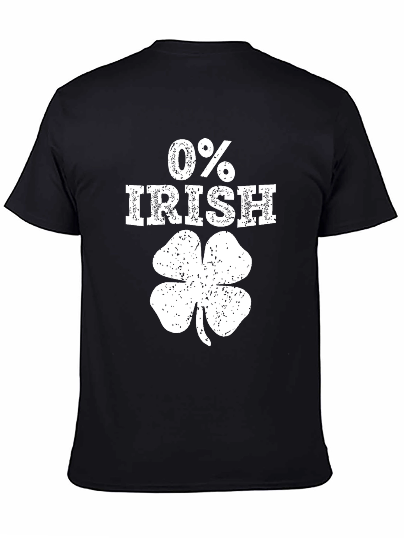 Funny 0% Irish St. Patricks Day T-Shirt