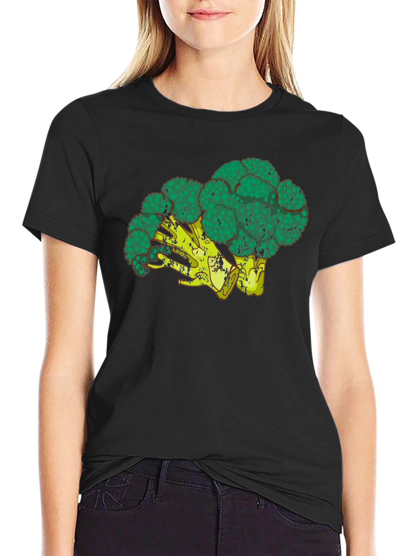 Broccoli Graphic T-Shirt - Veggie Lover Tee