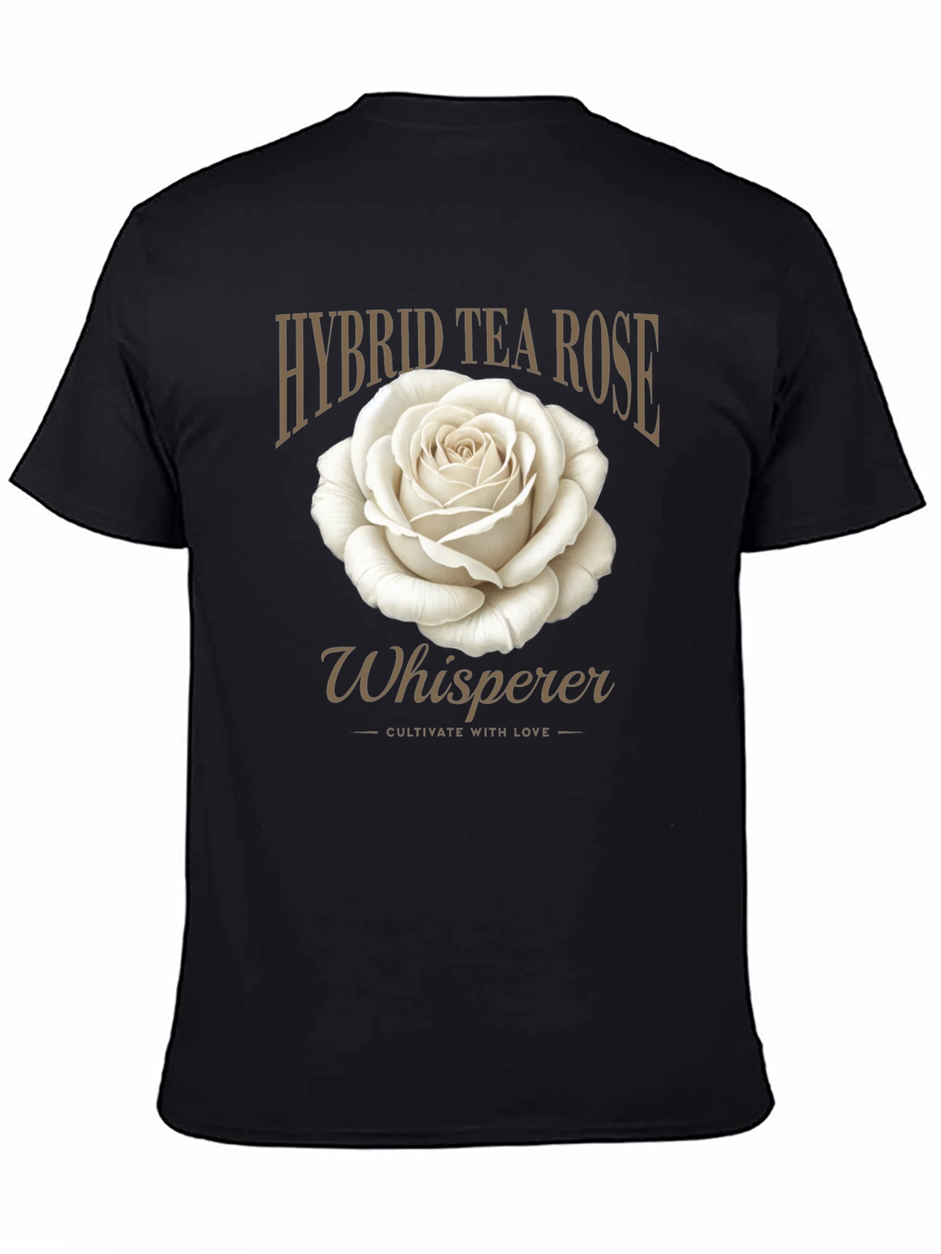Hybrid Tea Rose Whisperer Graphic T-Shirt
