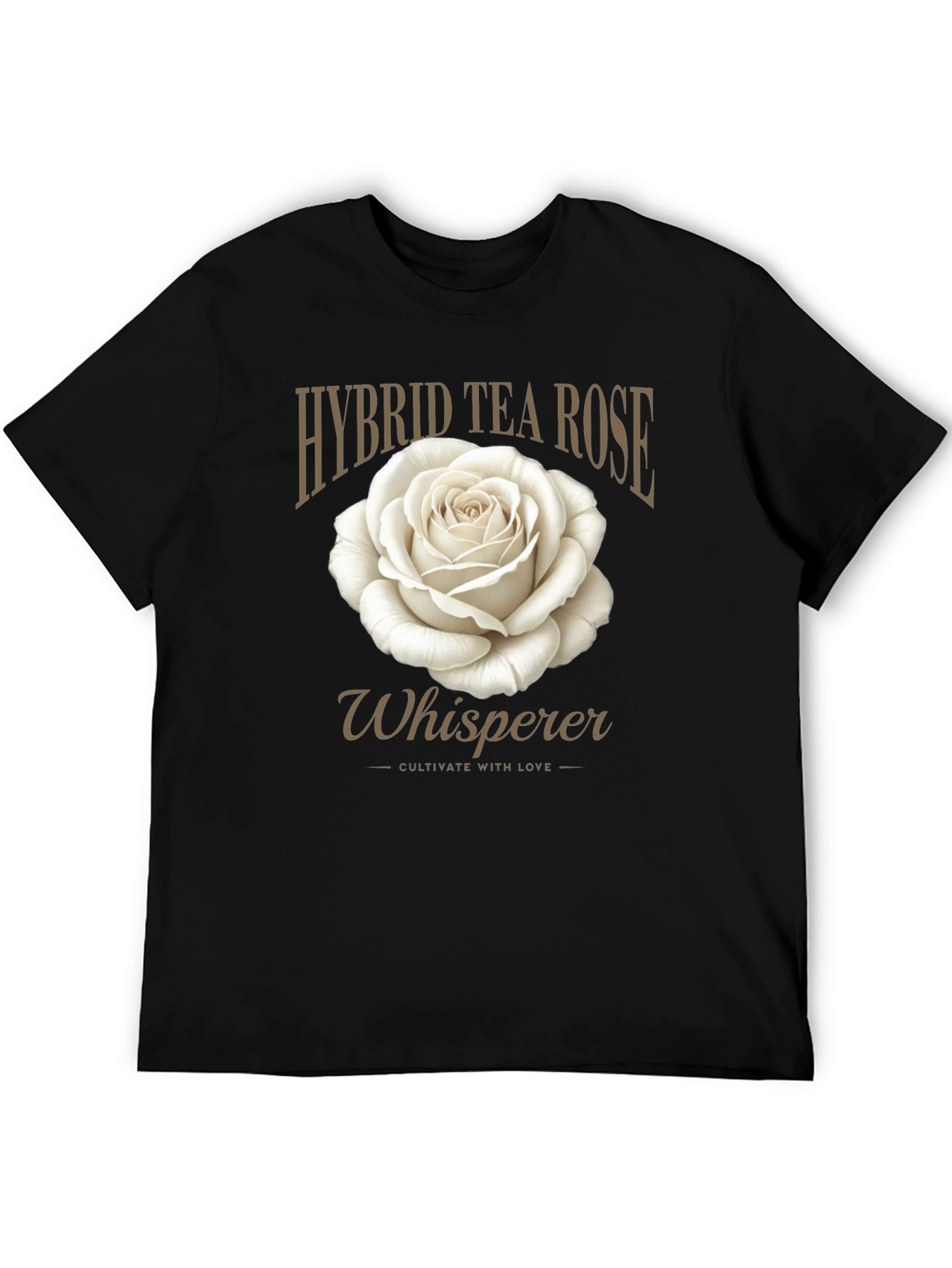 Hybrid Tea Rose Whisperer Graphic T-Shirt
