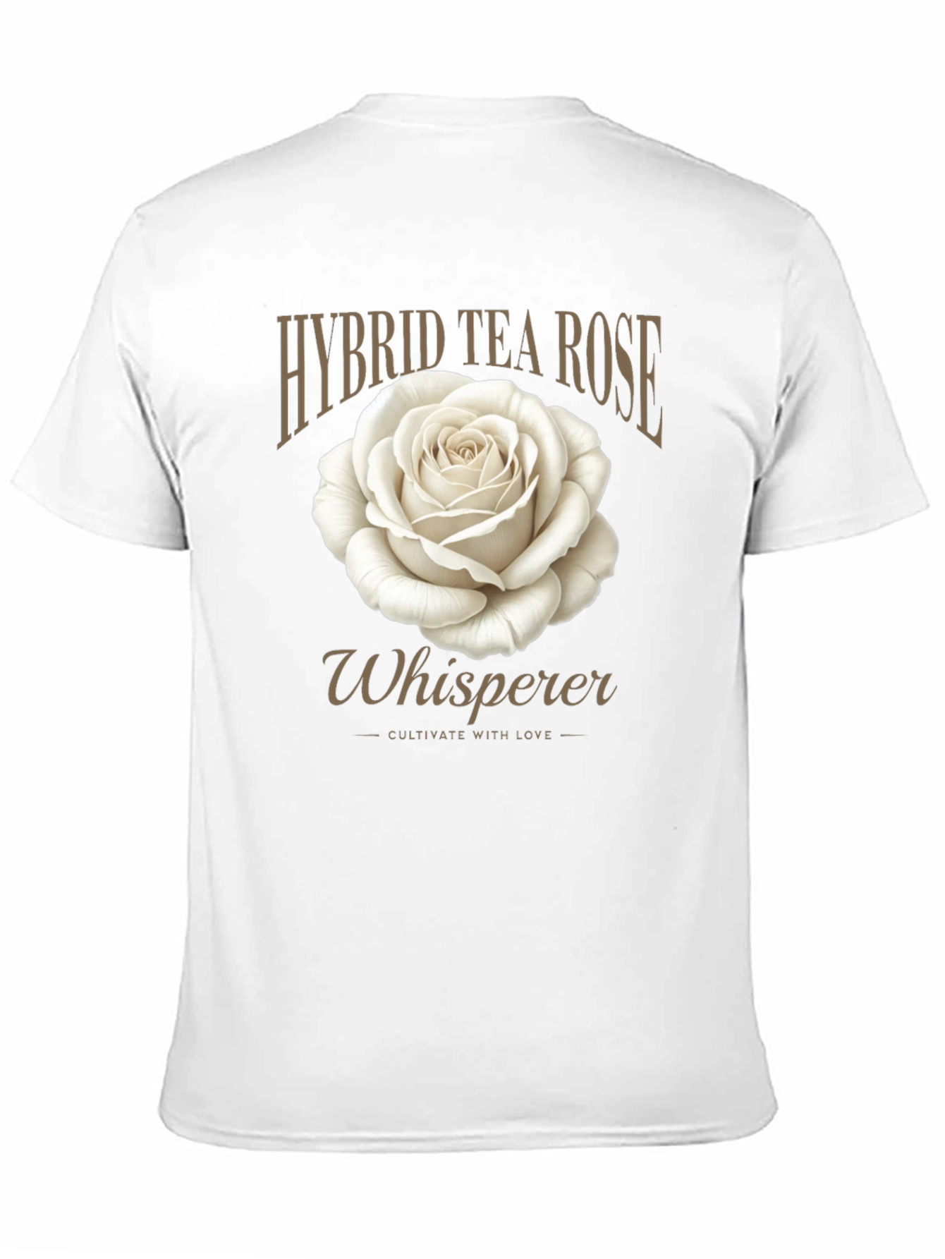 Hybrid Tea Rose Whisperer Graphic T-Shirt