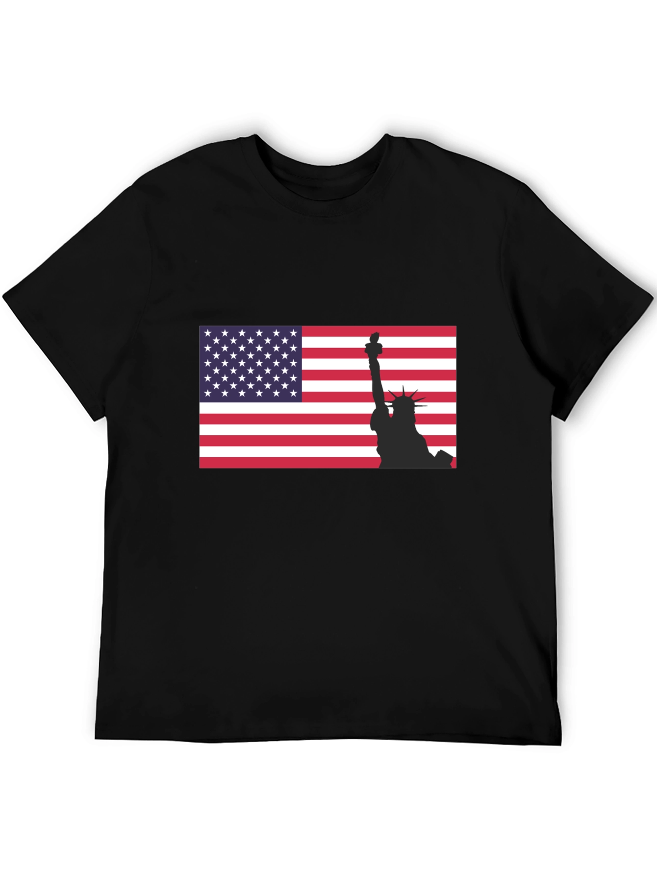 American Flag Liberty Graphic T-Shirt