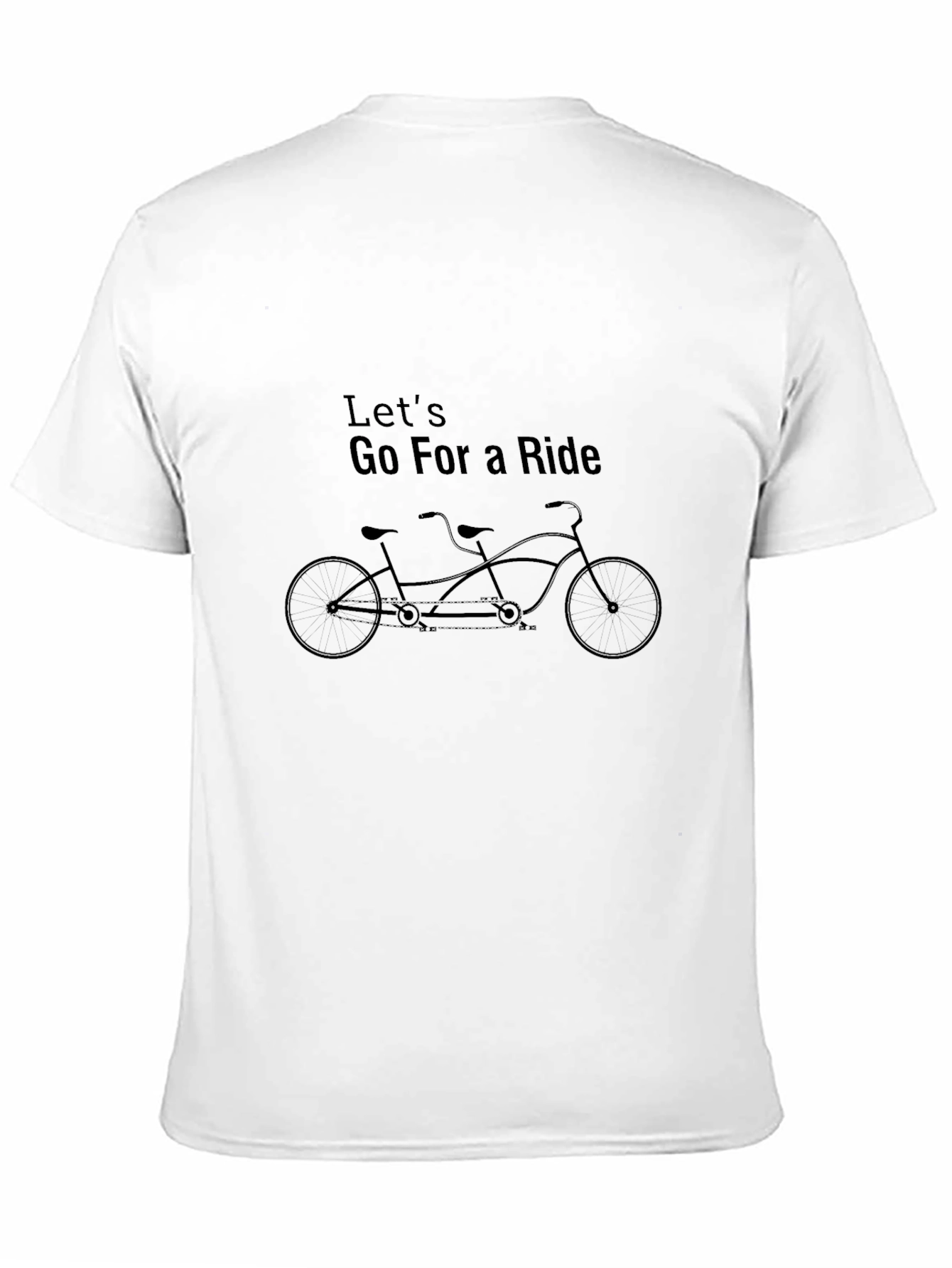 Tandem Bike Ride Graphic Tee