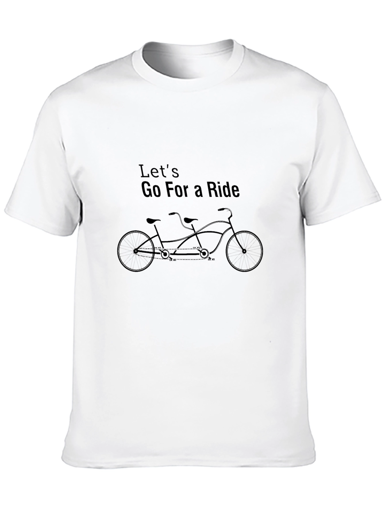 Tandem Bike Ride Graphic Tee