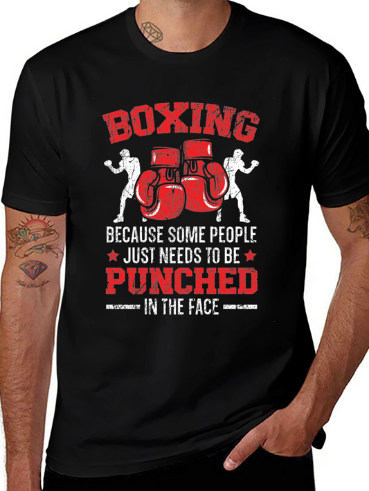 Boxing Punch Graphic T-Shirt
