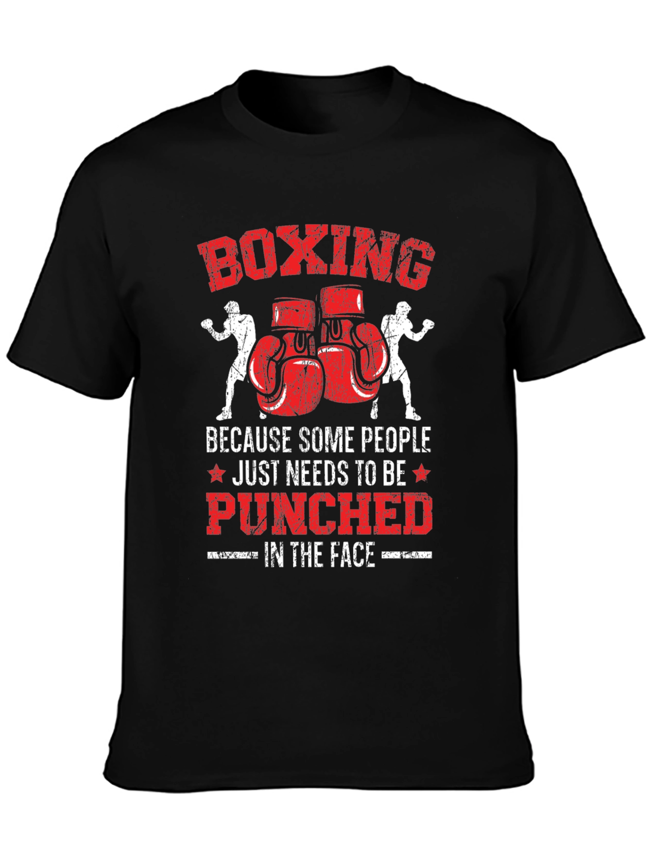 Boxing Punch Graphic T-Shirt