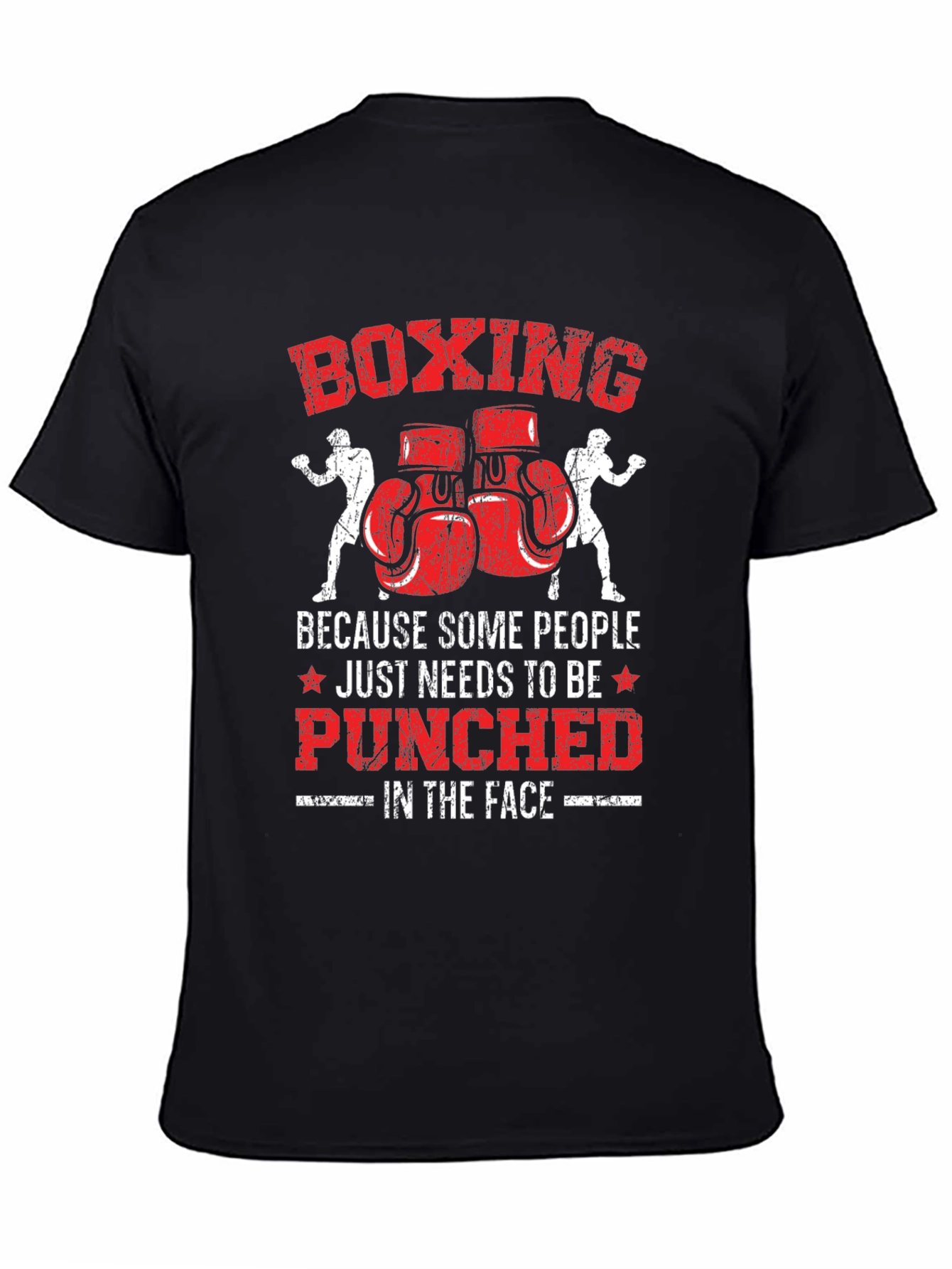 Boxing Punch Graphic T-Shirt
