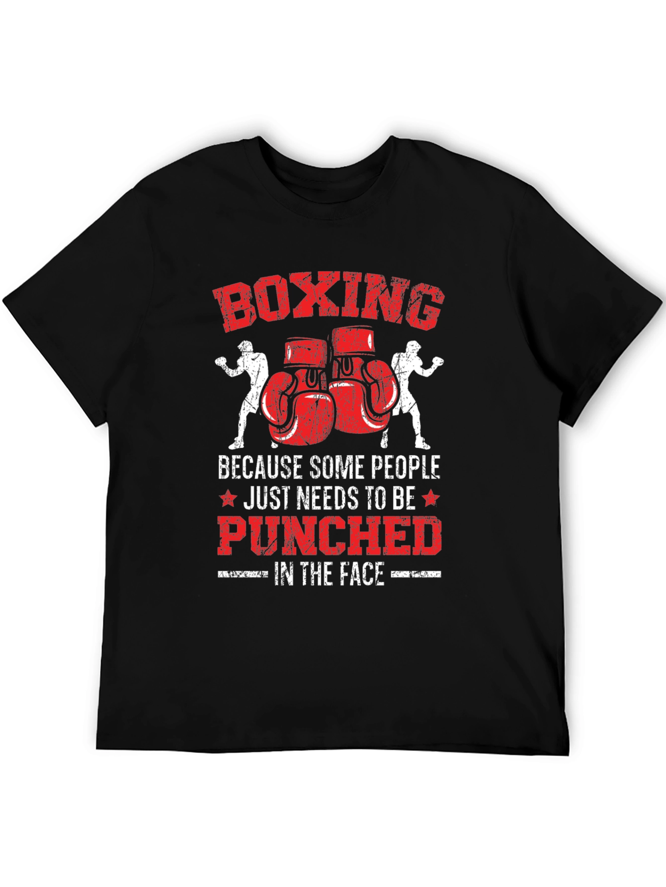 Boxing Punch Graphic T-Shirt
