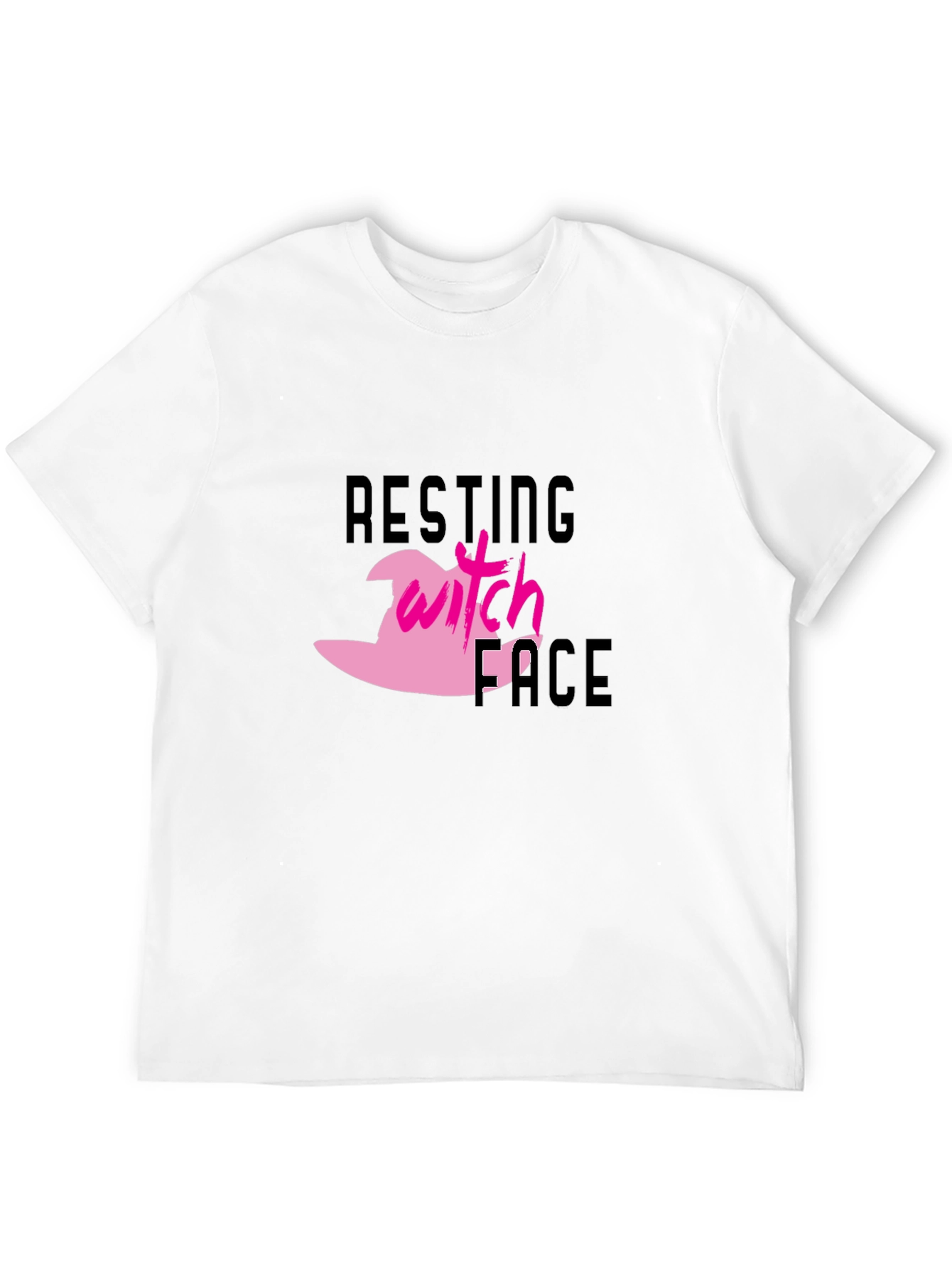 Resting Witch Face Graphic T-Shirt
