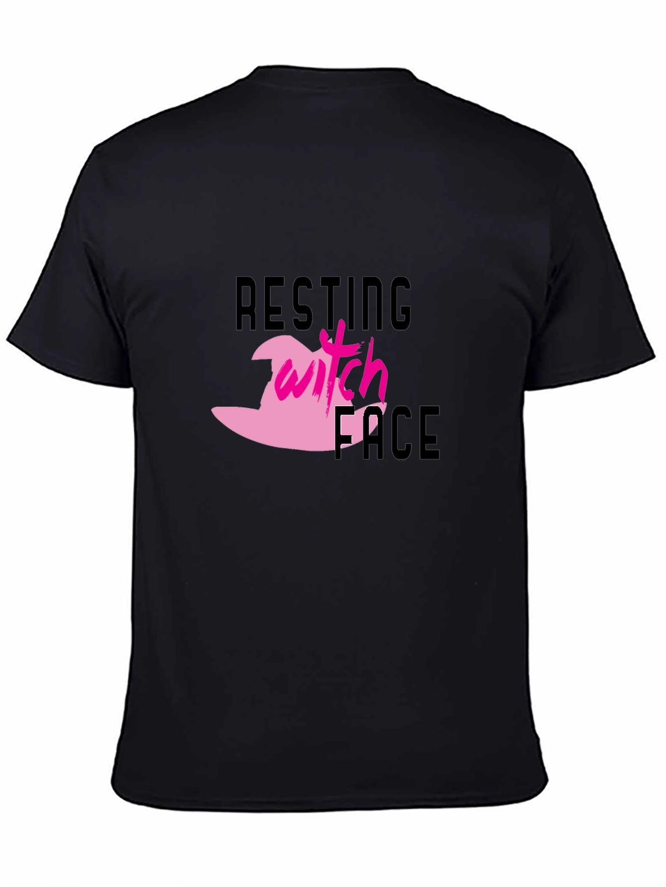 Resting Witch Face Graphic T-Shirt