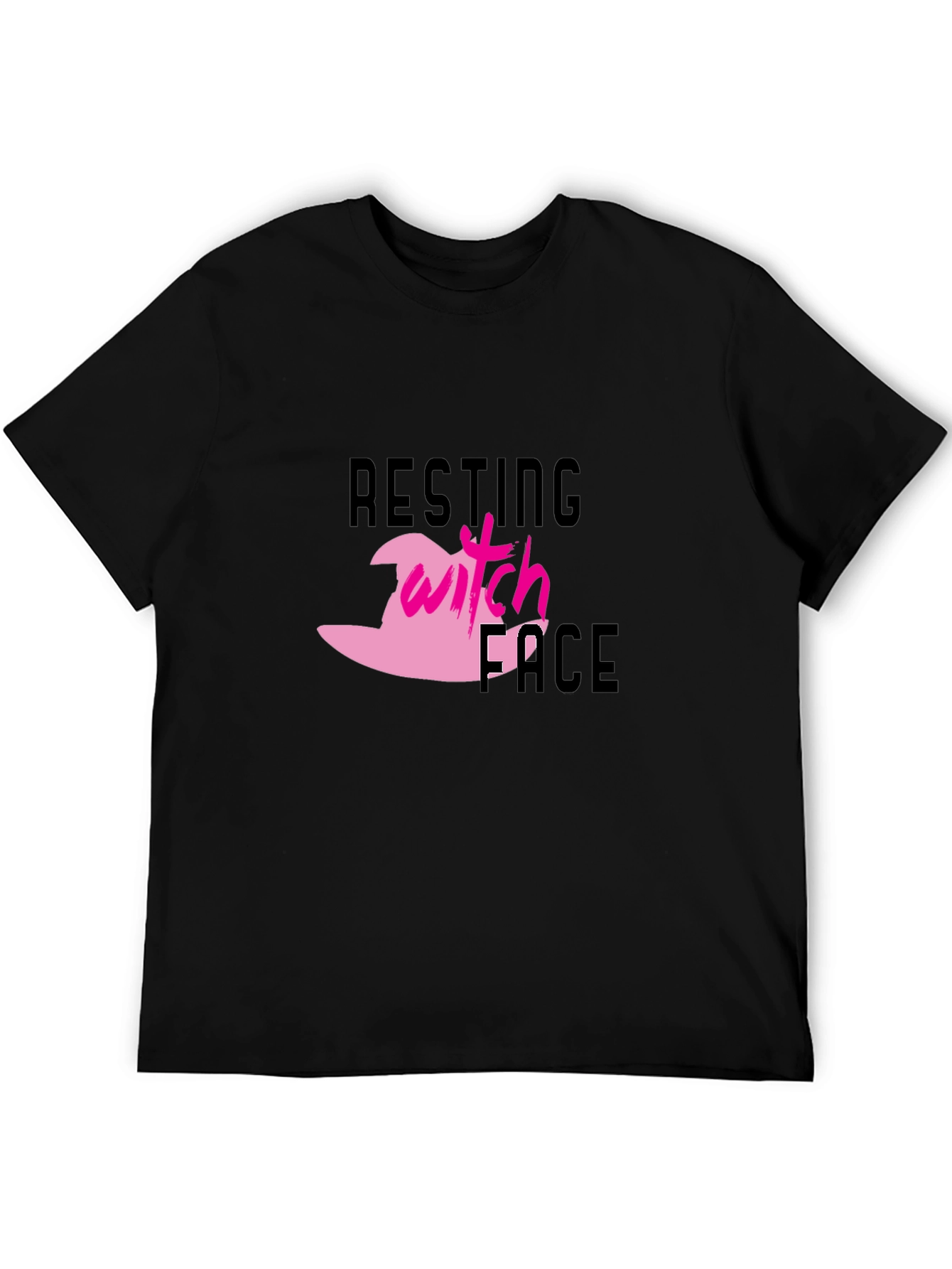 Resting Witch Face Graphic T-Shirt