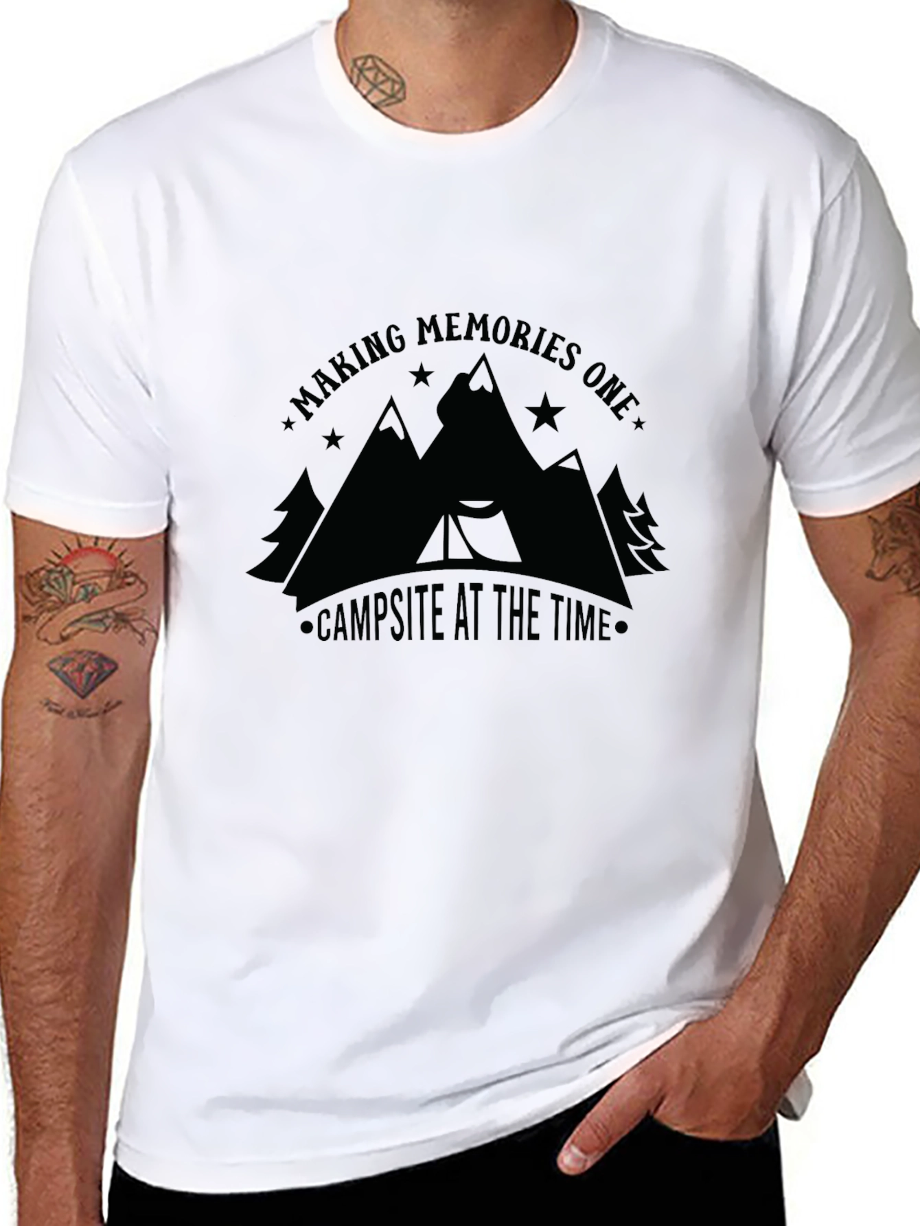Making Memories Camping Graphic T-Shirt
